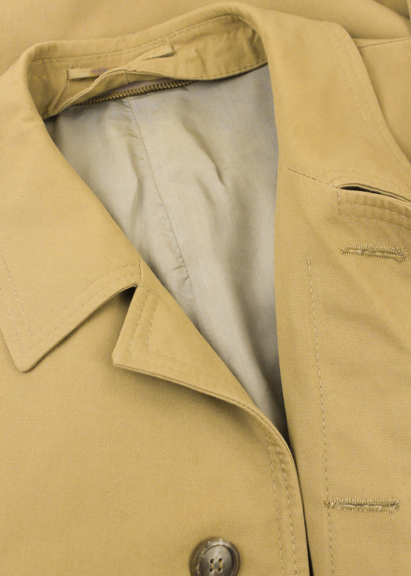 Vintage Trench Coat in Camel