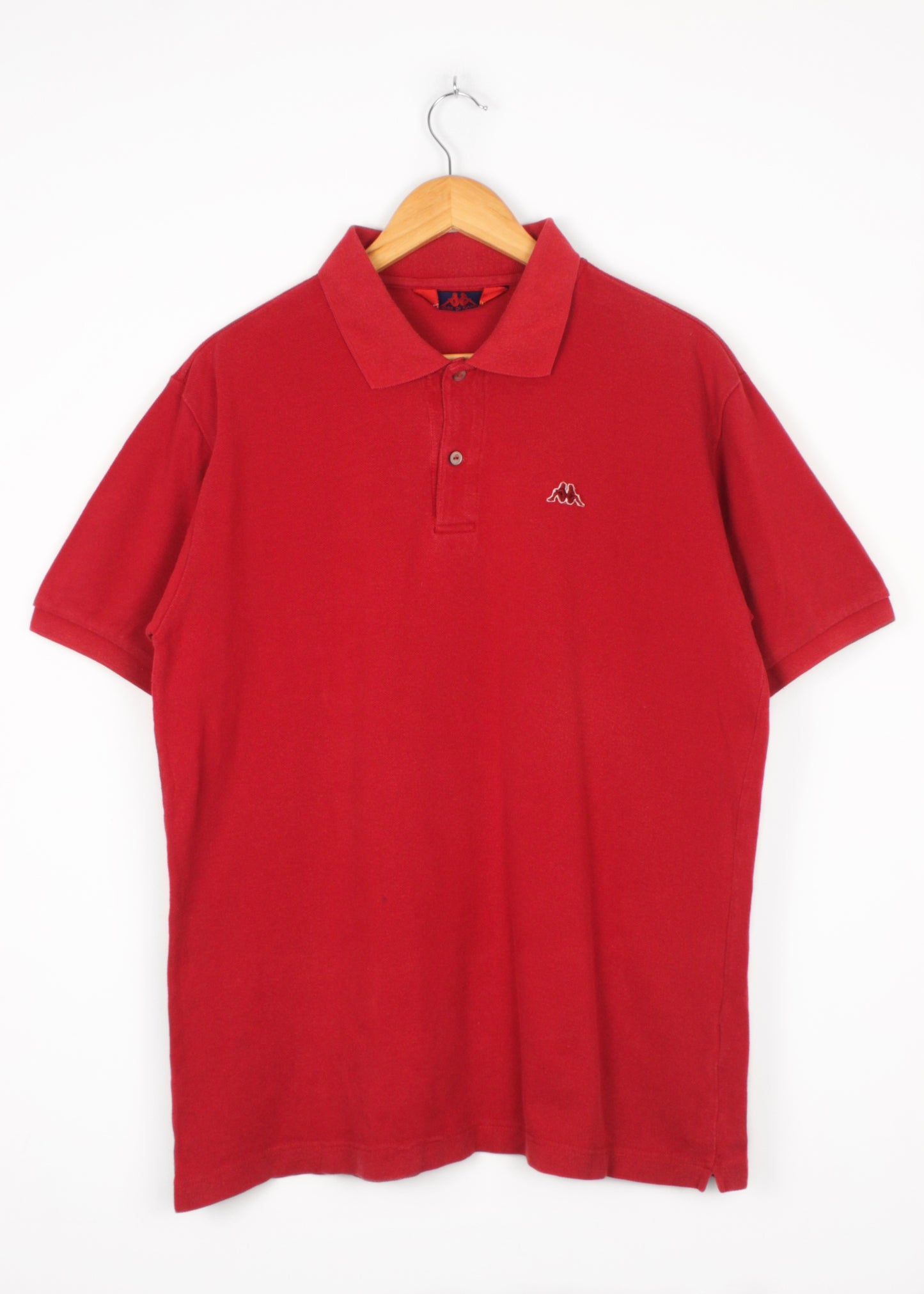 Kappa polo tee in red