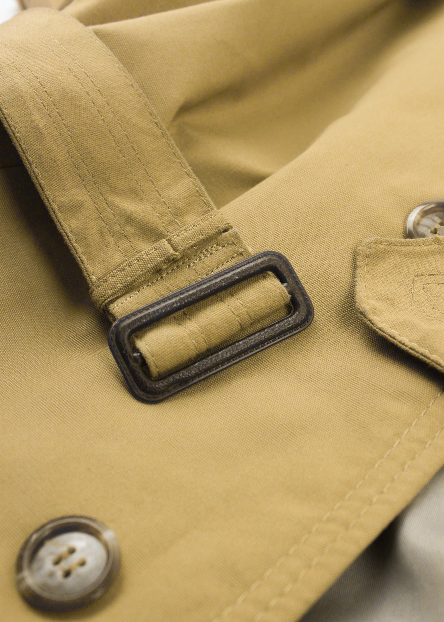 Vintage Trench Coat in Camel