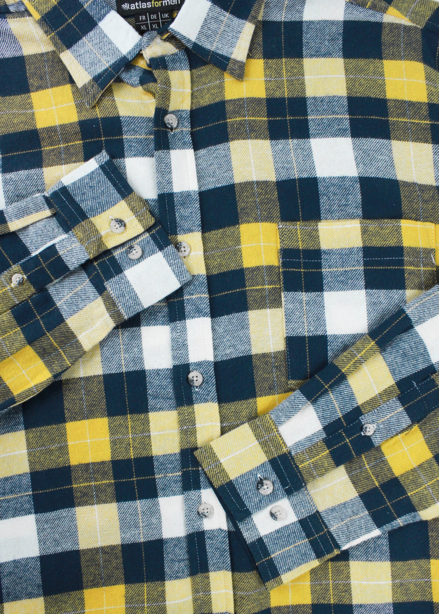Atlas checked flannel shirt