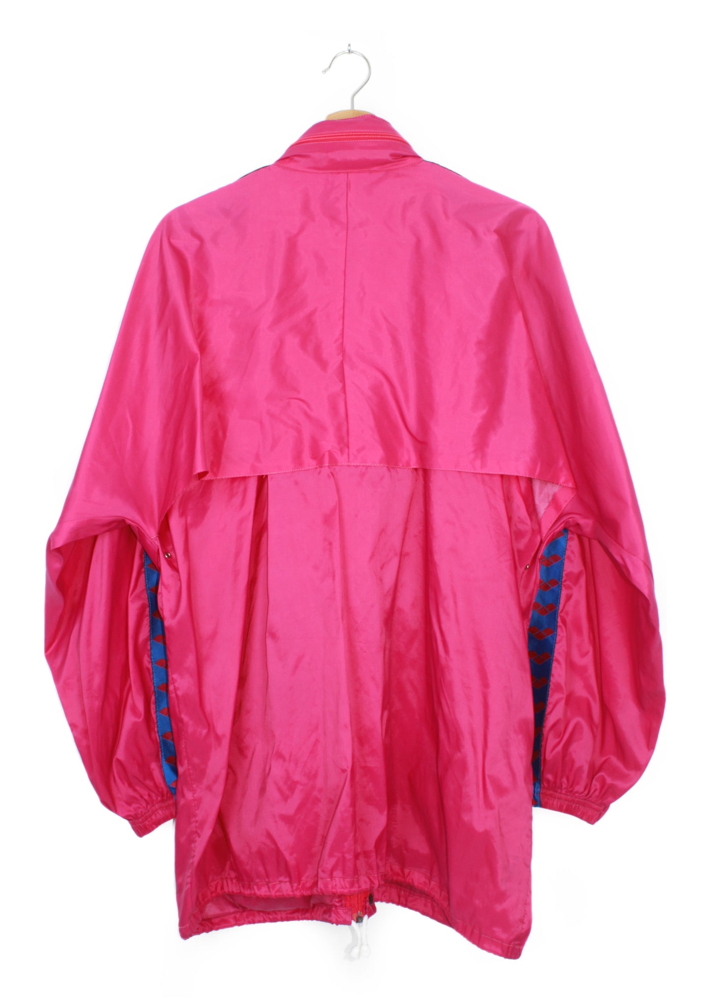 Arena windbreaker in neon pink (with hood)