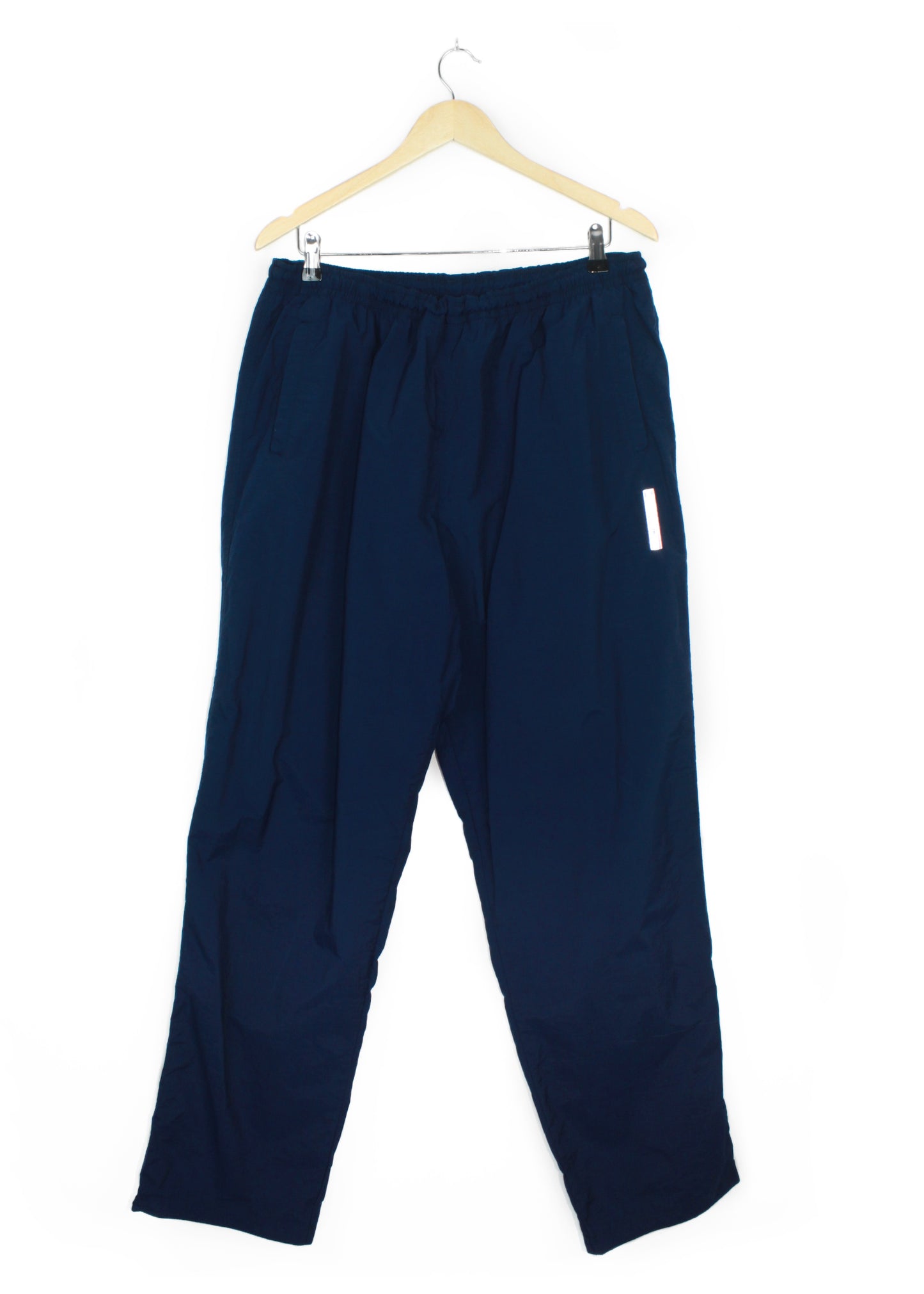 Vintage wind pants in dark blue (with pockets)