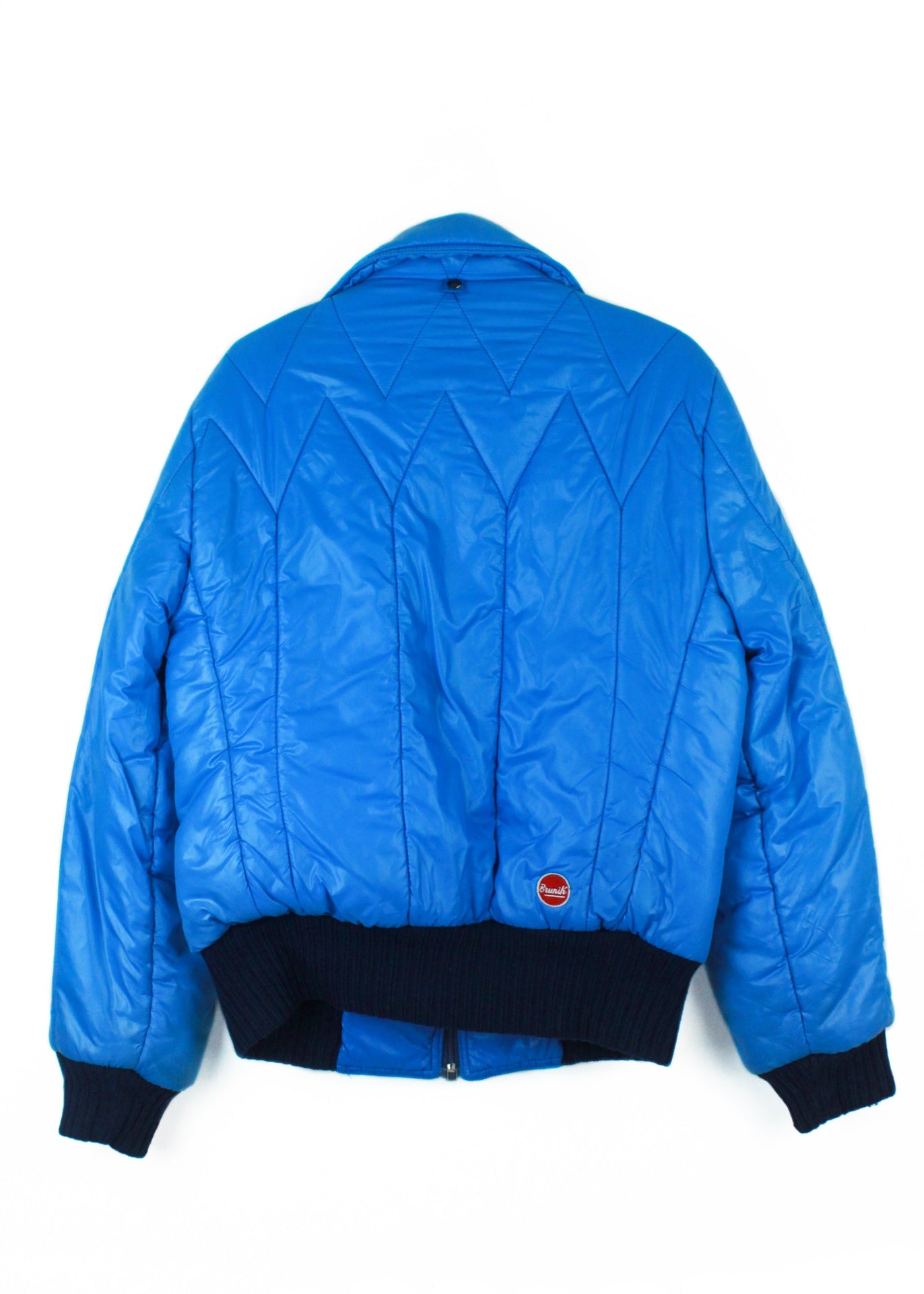 Brunik jacket in blue with zip