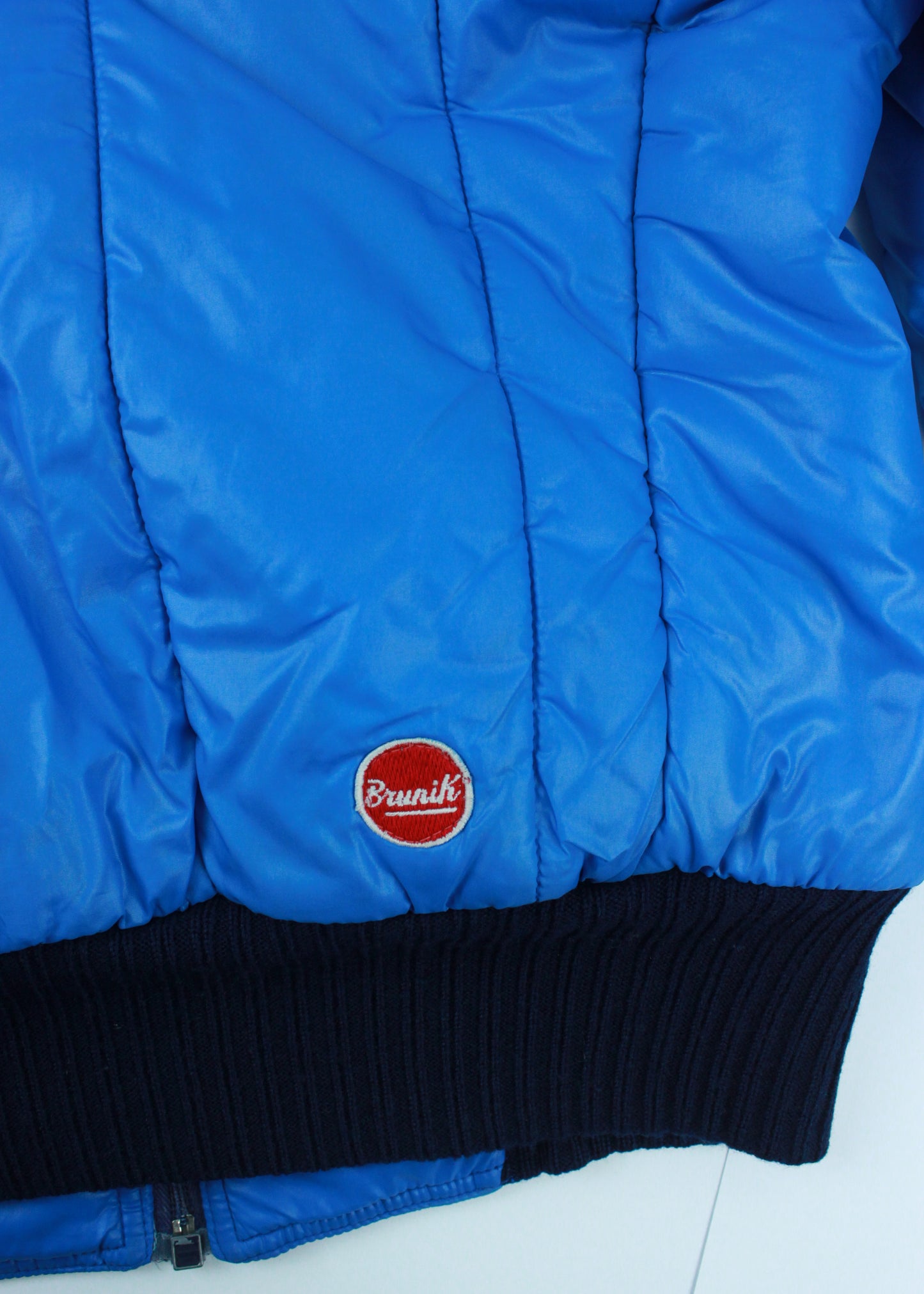 Brunik jacket in blue with zip