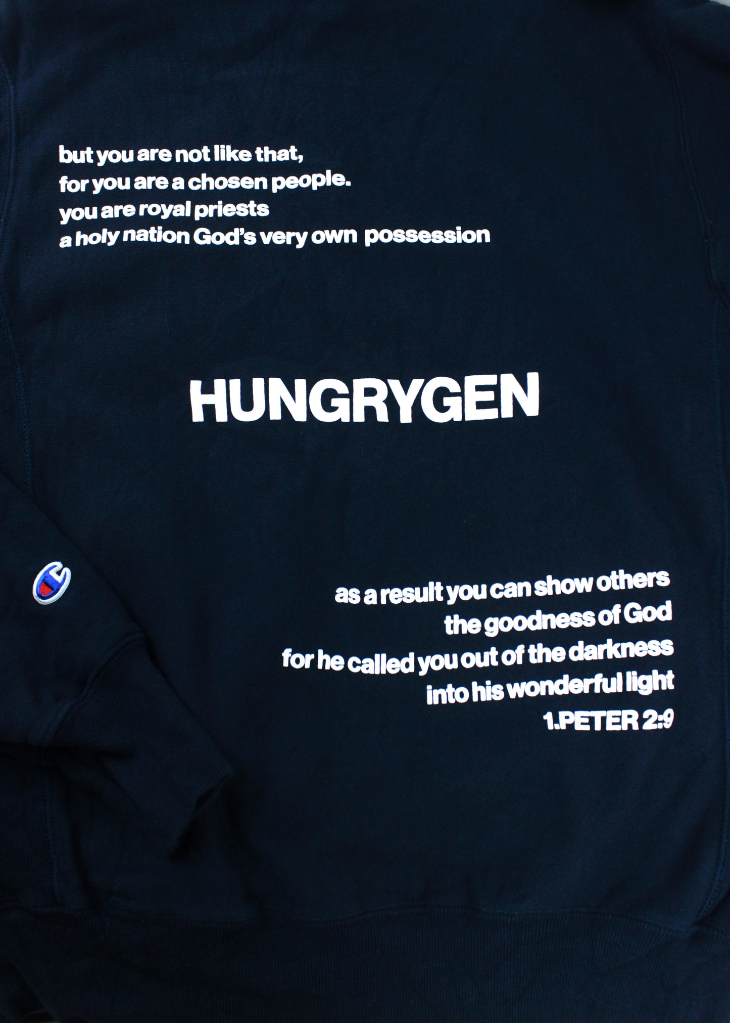 Champion hoodie in navy