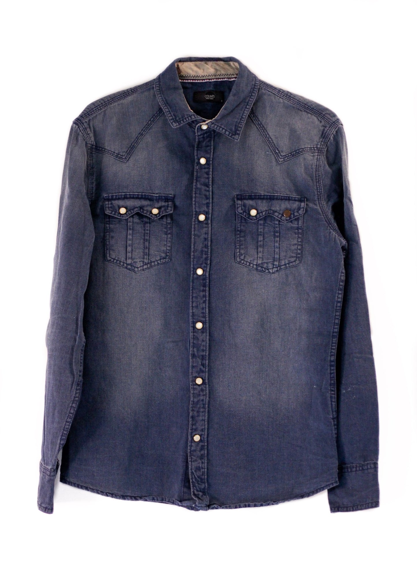 Vintage denim long sleeve shirt