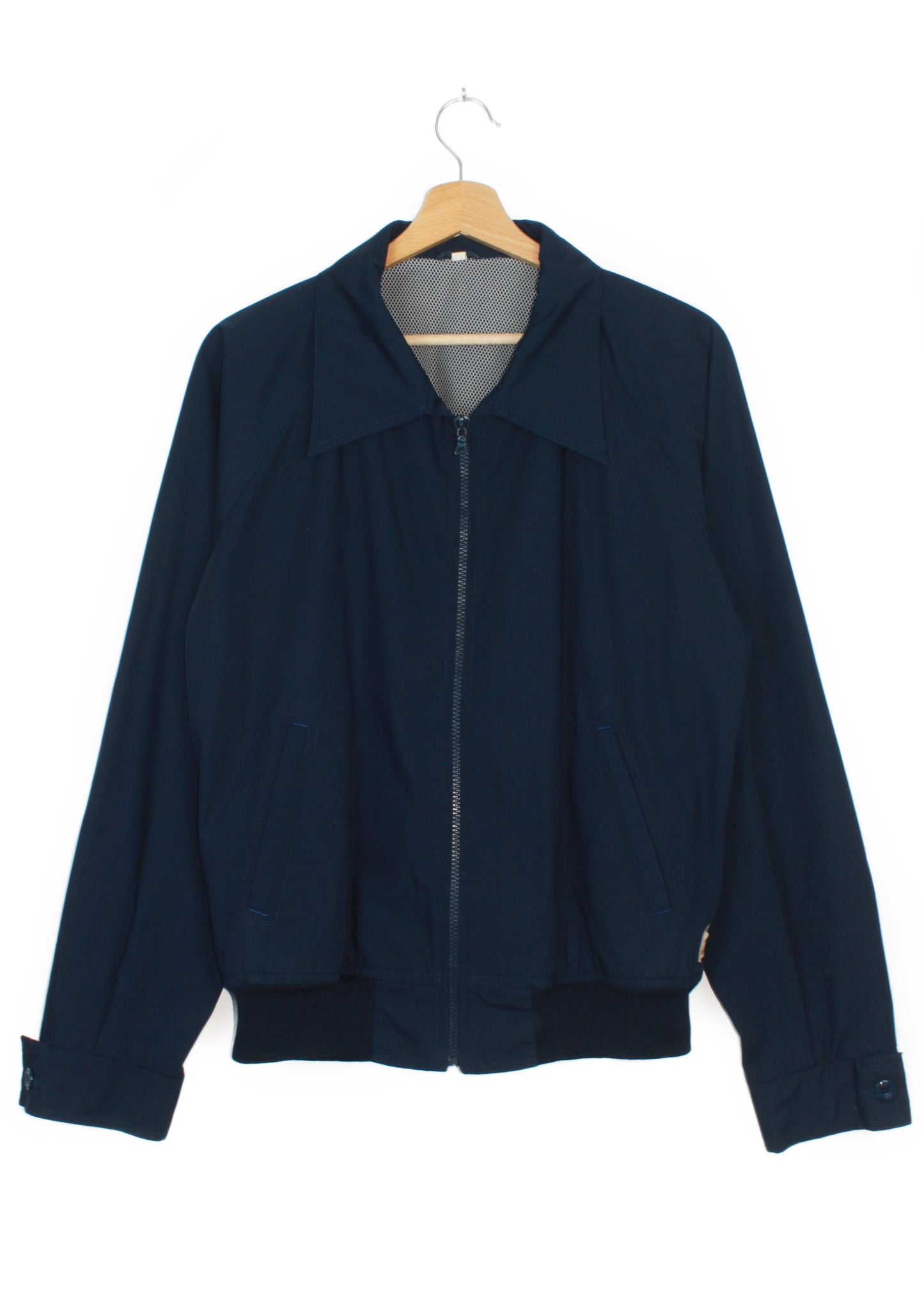 Faciba harrington jacket in dark blue