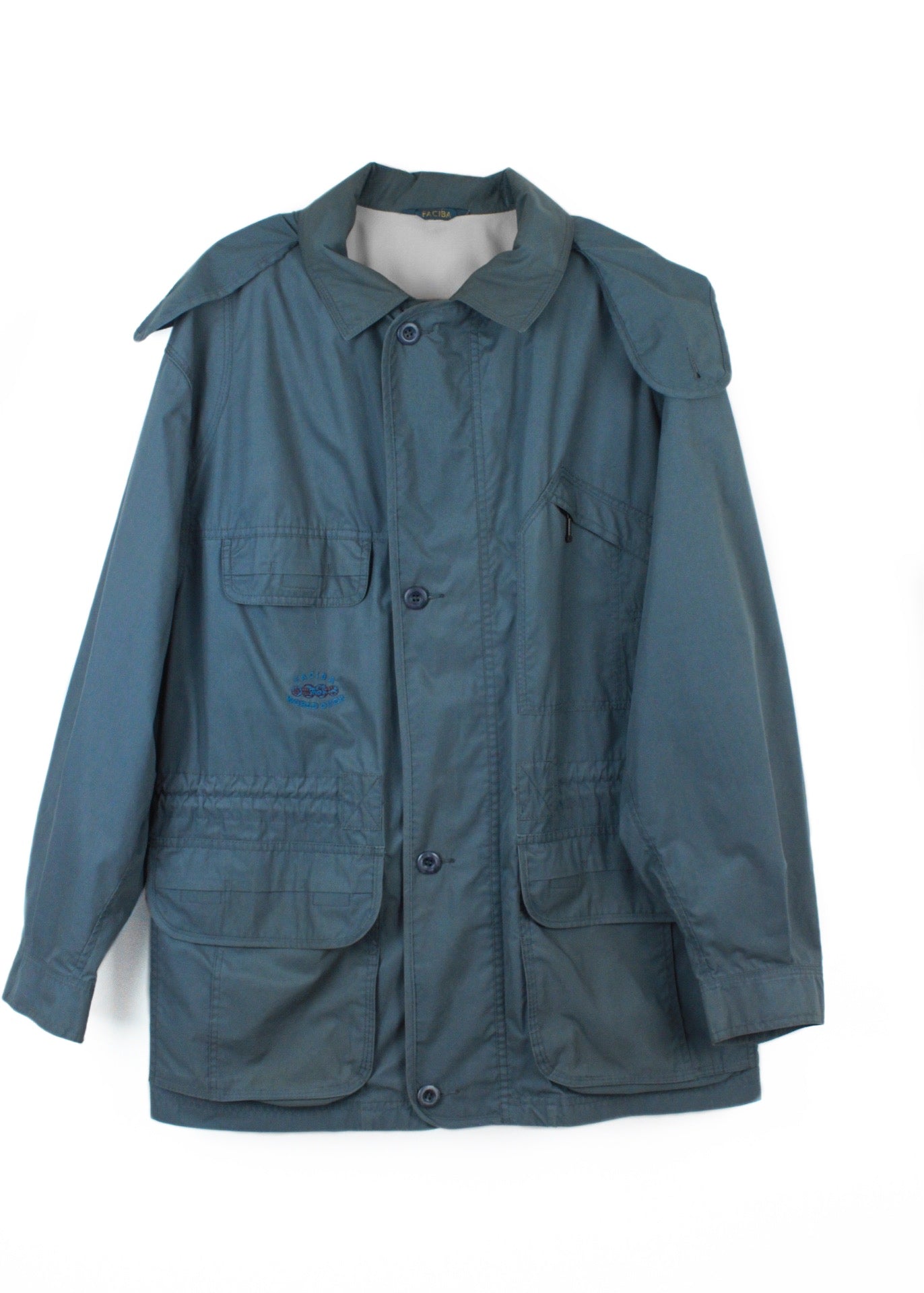 Faciba jacket in dark bluish grey