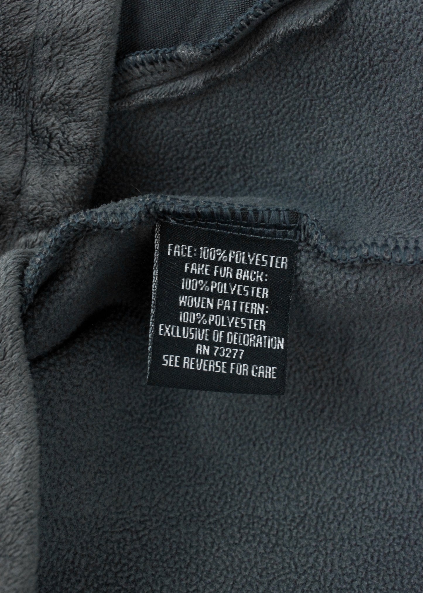 Fila fleece in shadow grey and arctic blue with zip