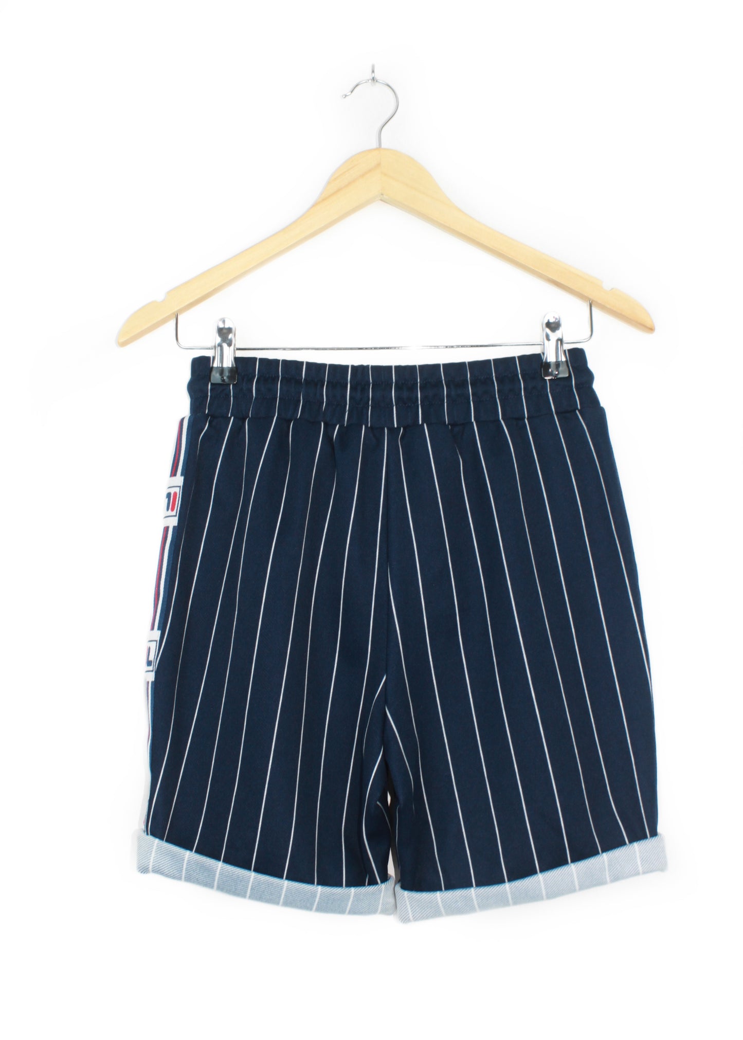 Fila striped shorts in blue (with pockets)