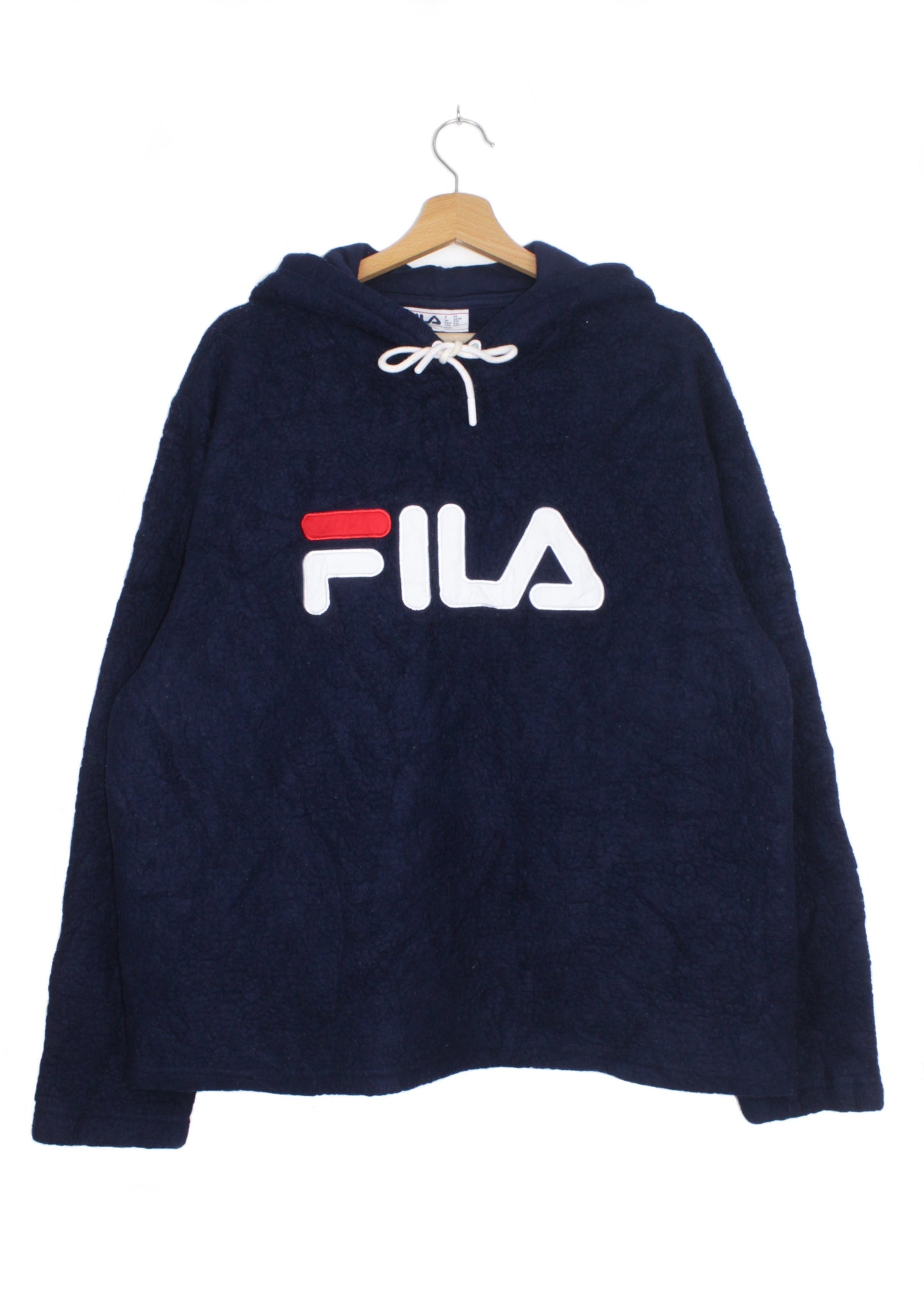 Fila fleece in navy with hood