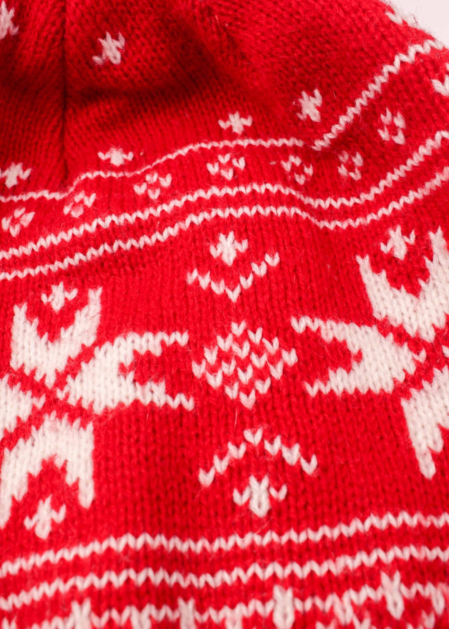 Vintage Christmas hat in red