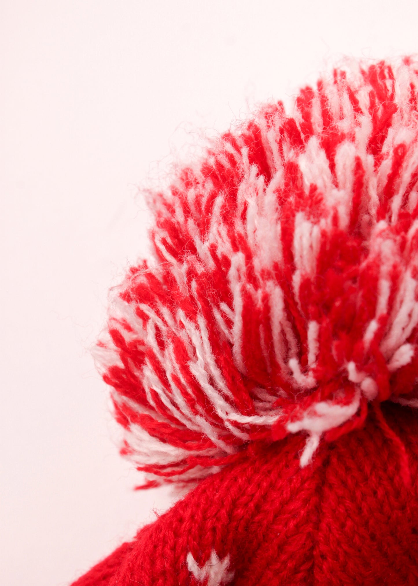 Vintage Christmas hat in red