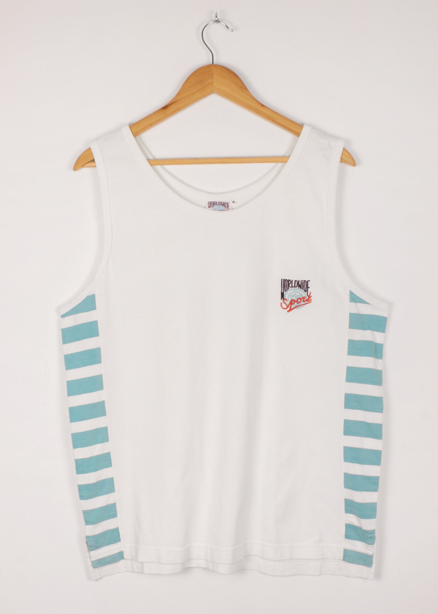 Vintage singlet in white