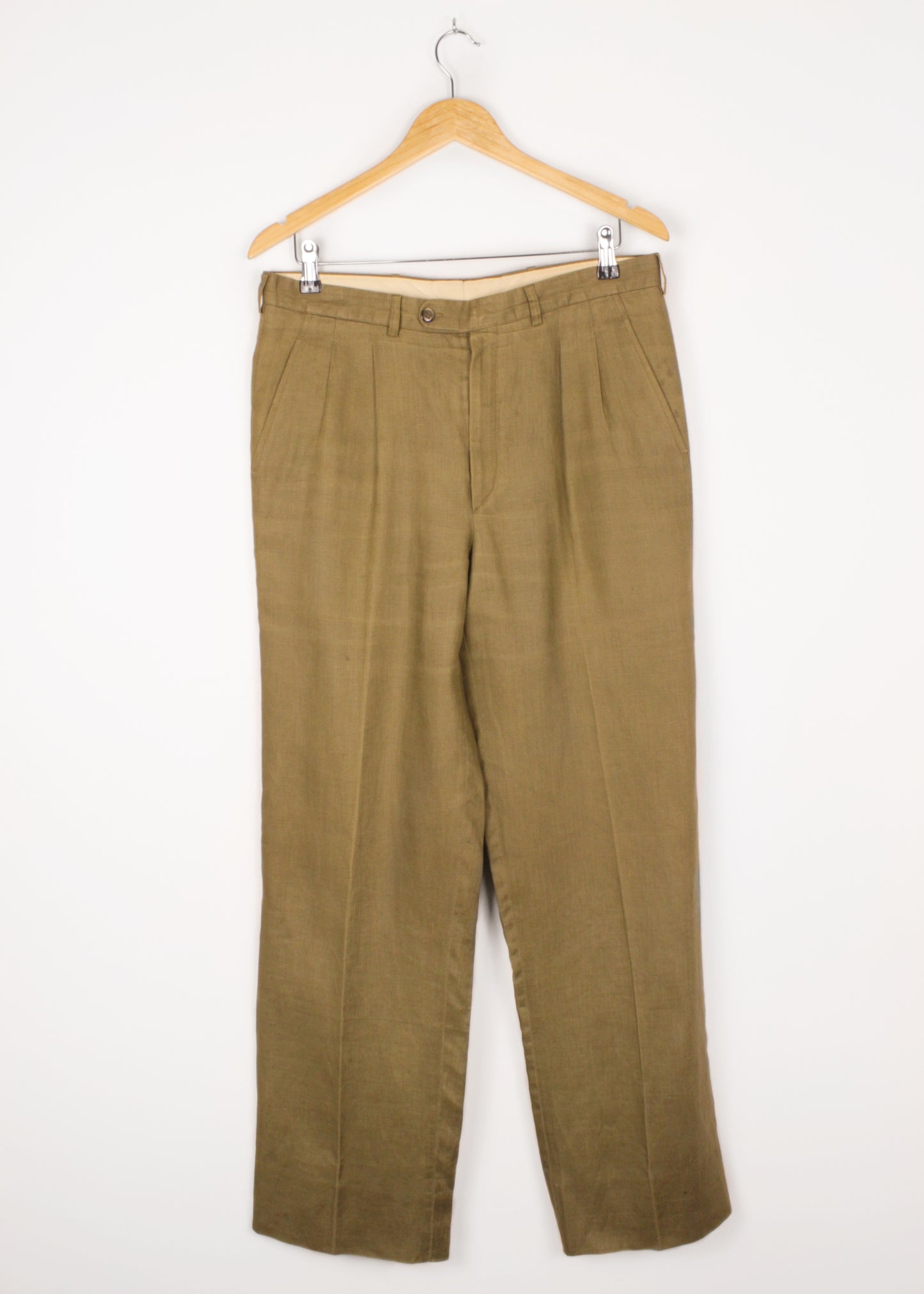 Vintage trousers in khaki