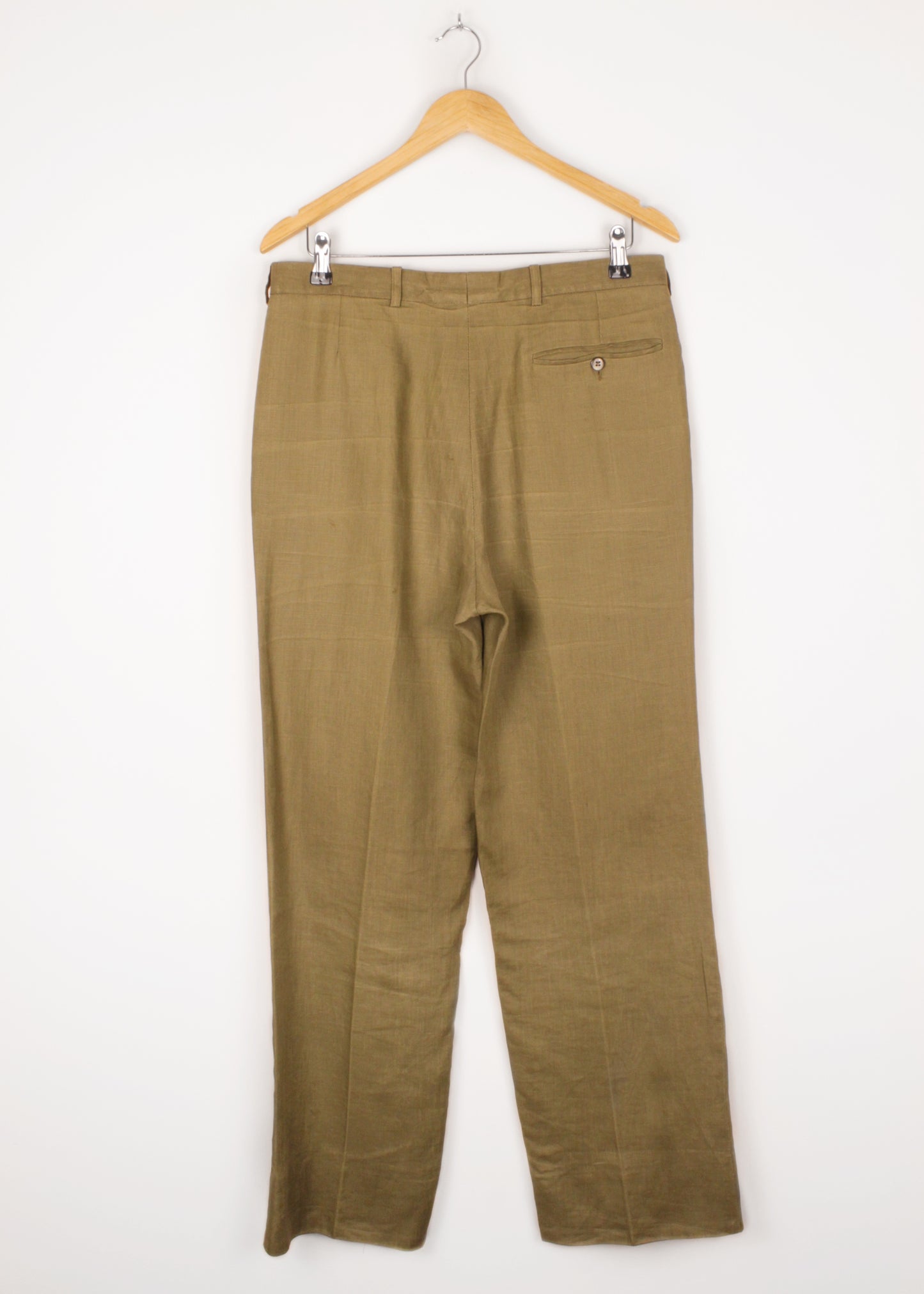 Vintage trousers in khaki