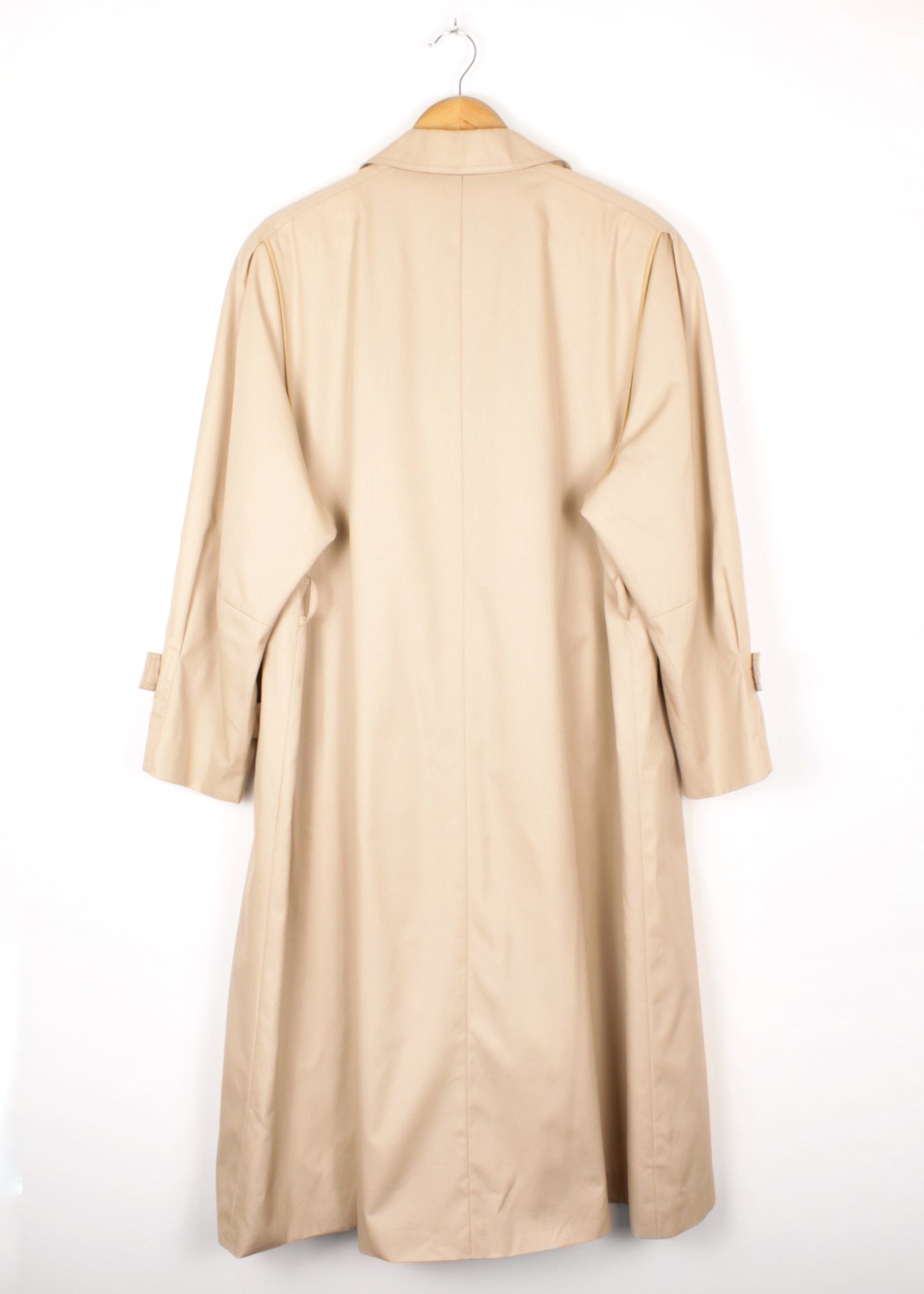 Vintage beige trench coat