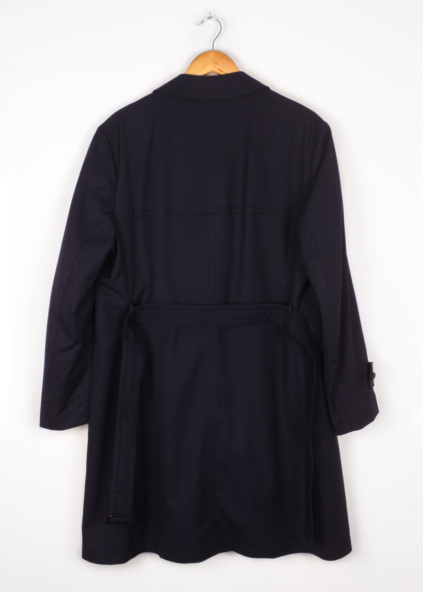 Vintage trench coat in navy