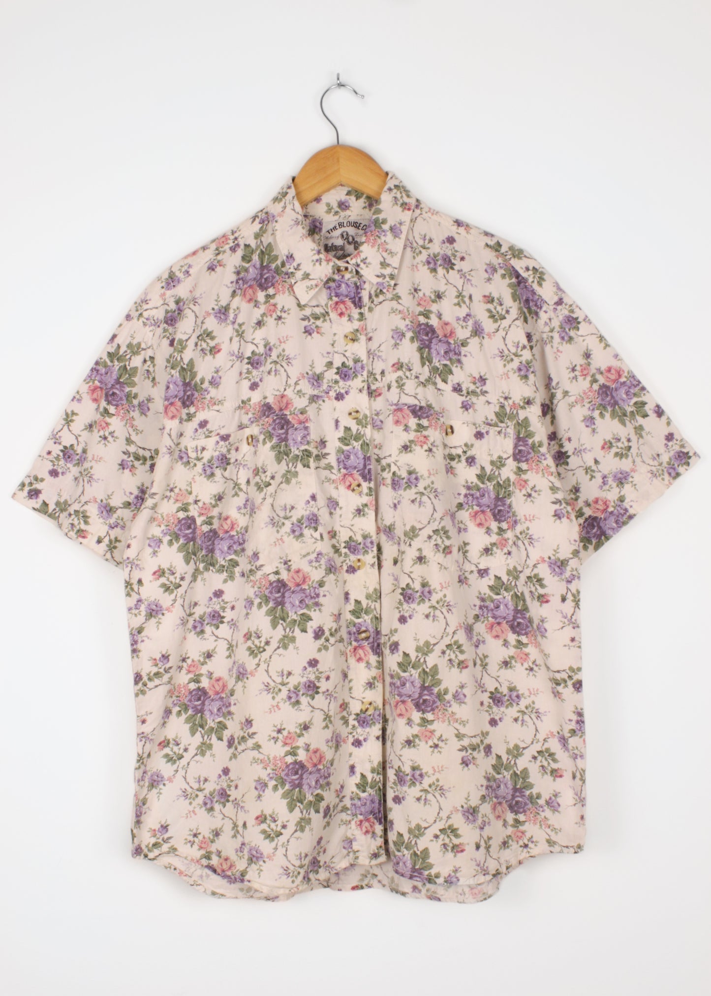 Vintage floral print shirt