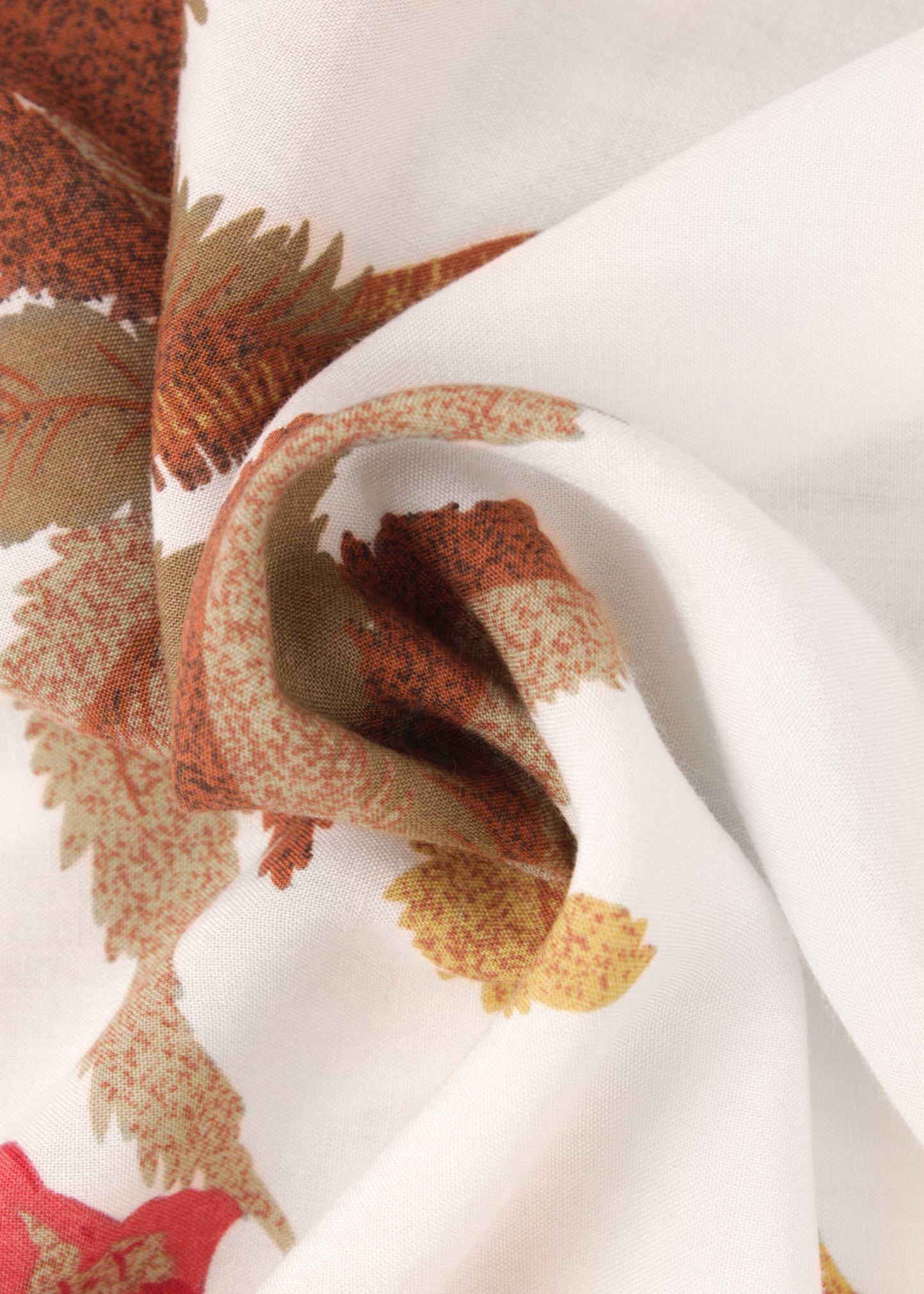 Hawaii printed shirt in white