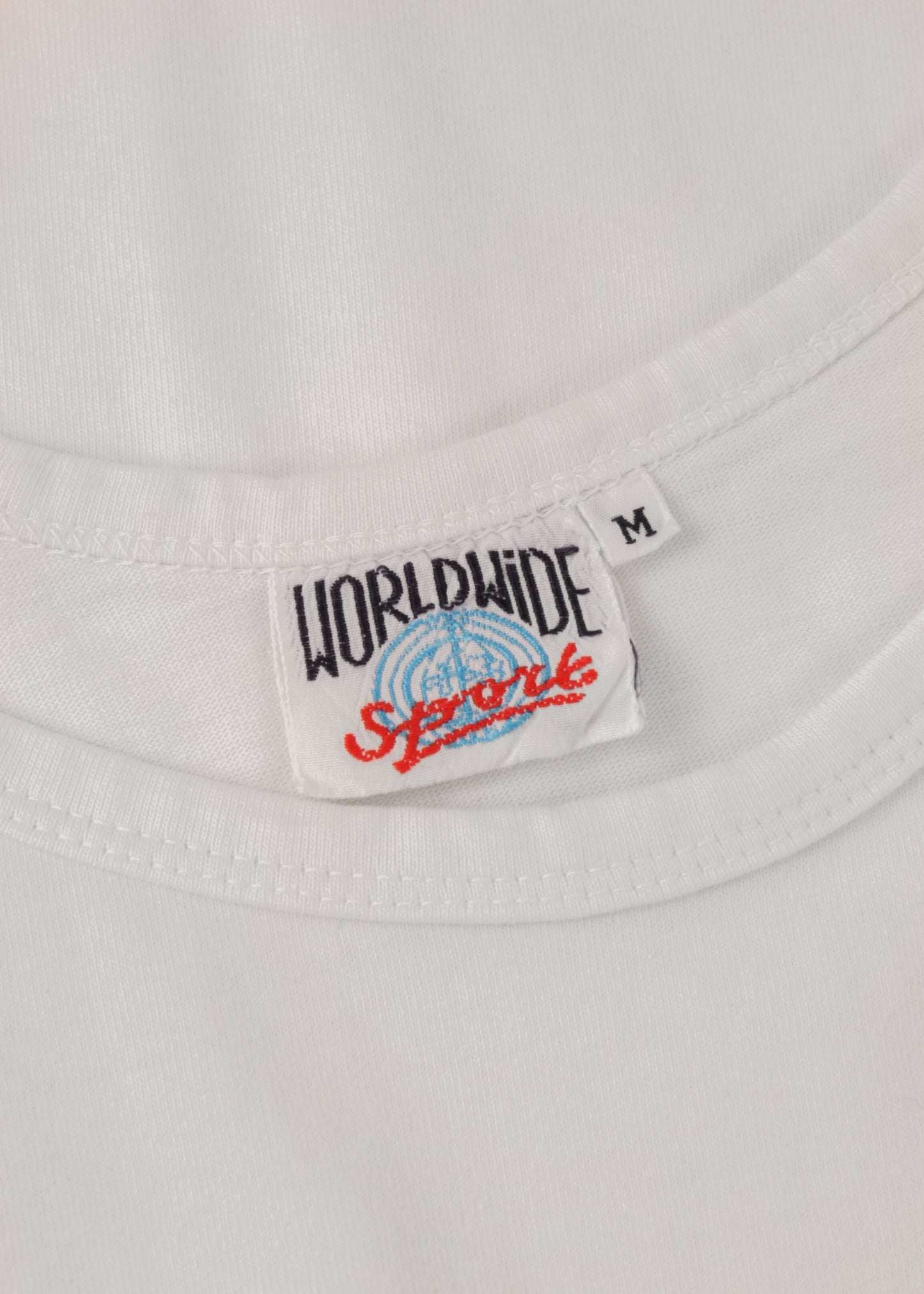 Vintage singlet in white