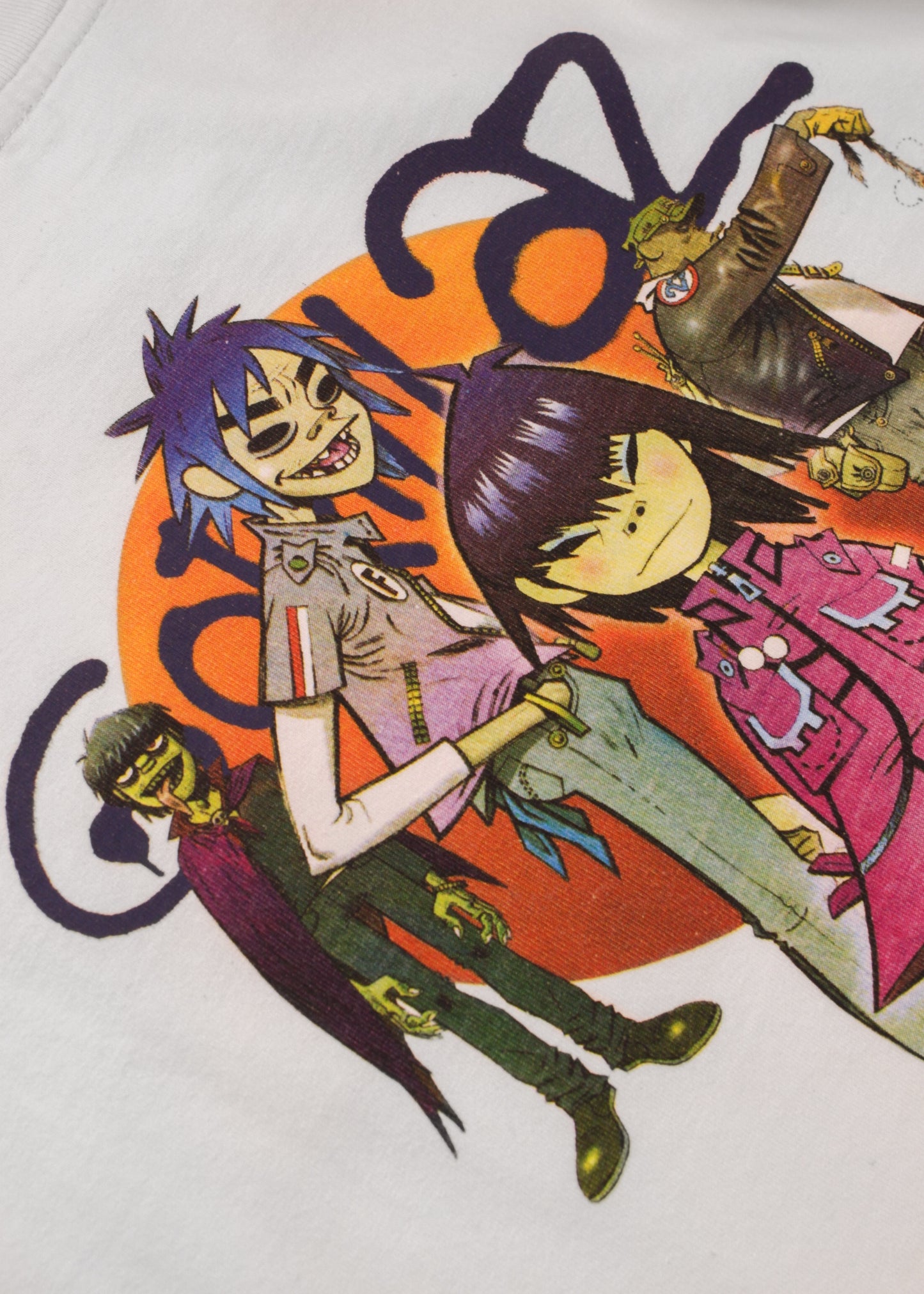 Gorillaz tee in white