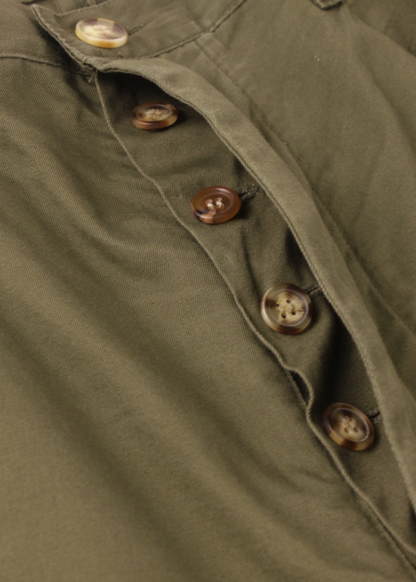 Vintage shorts in pine green