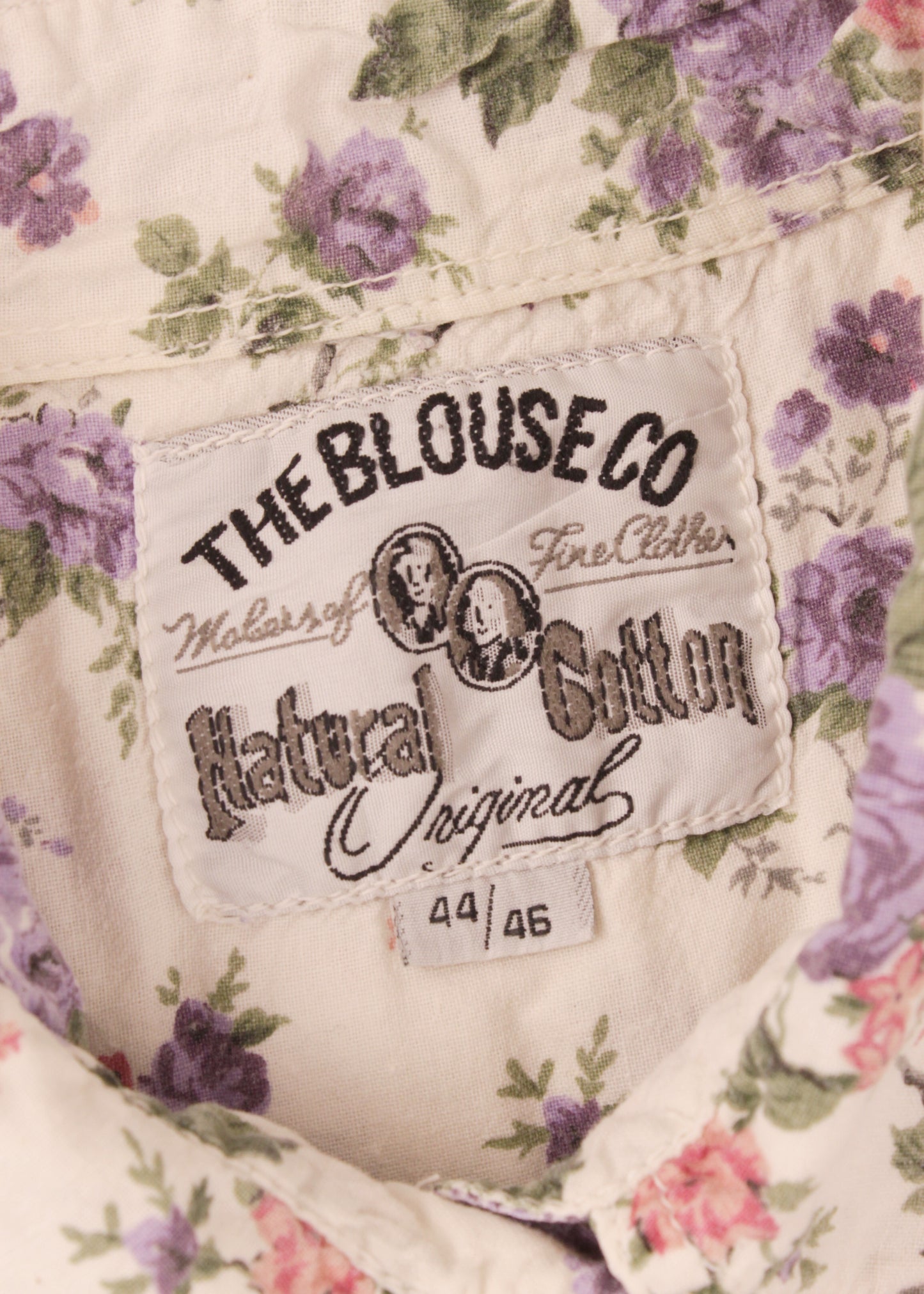 Vintage floral print shirt