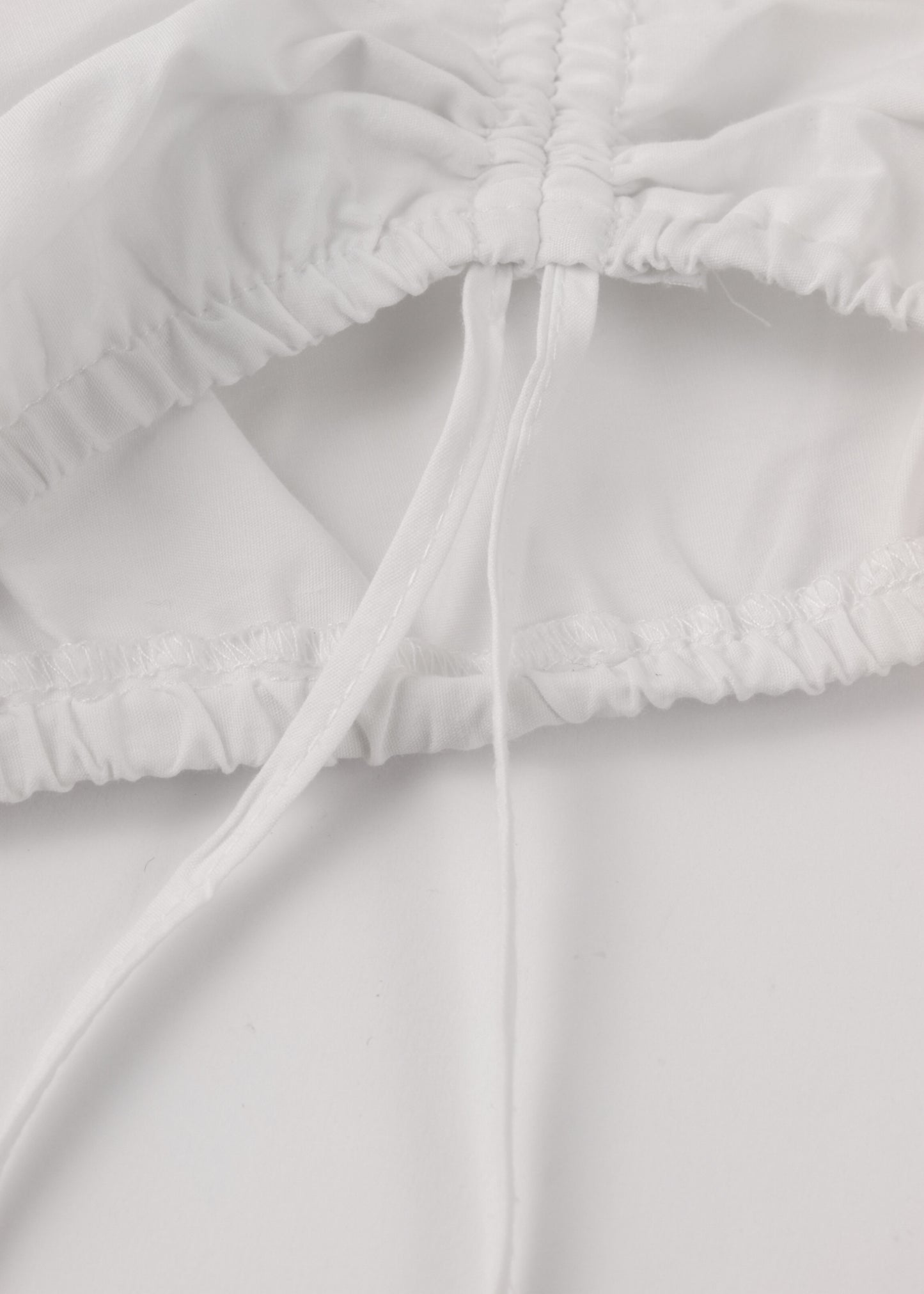 White summer top