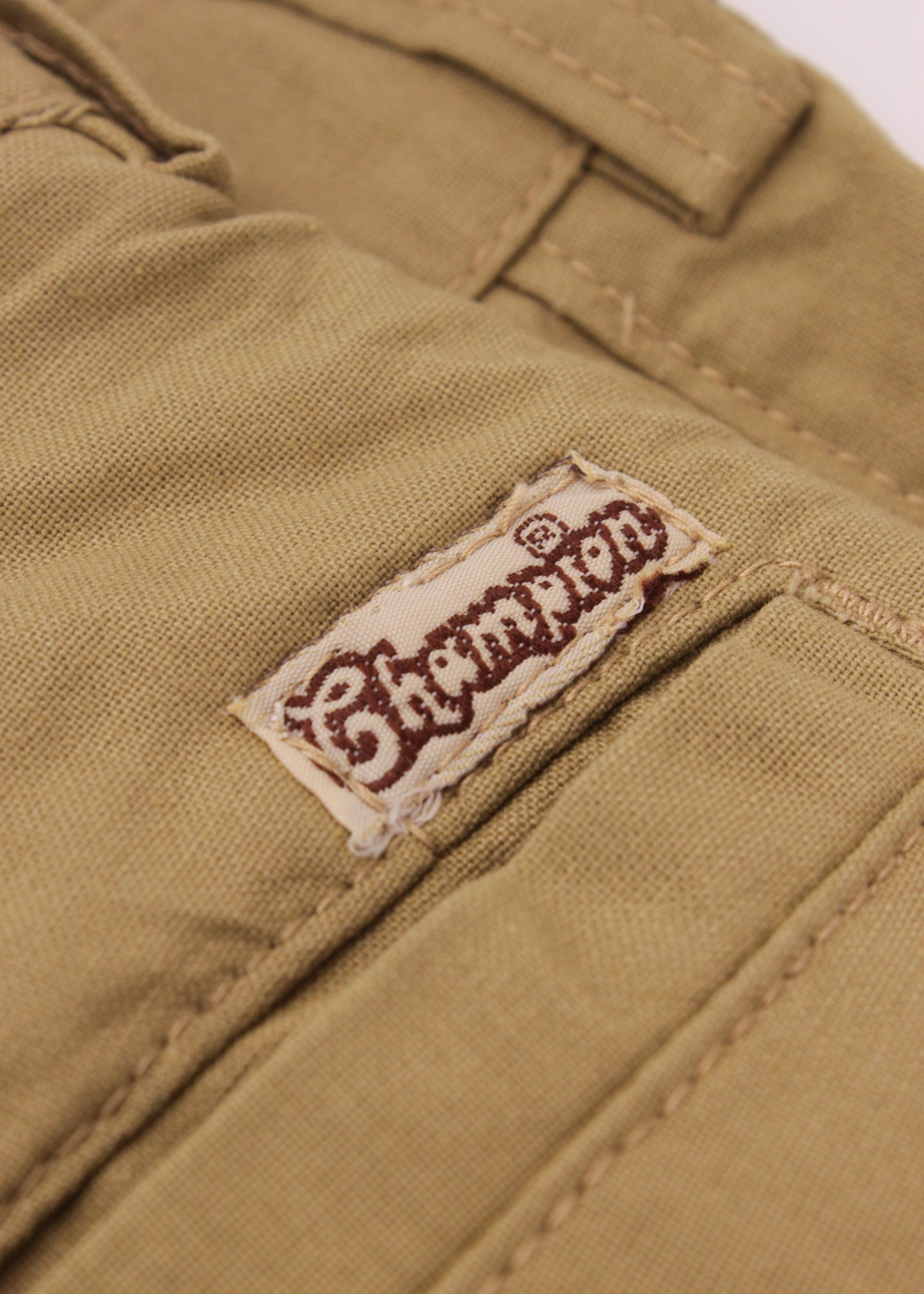 Vintage Champion shorts in olive