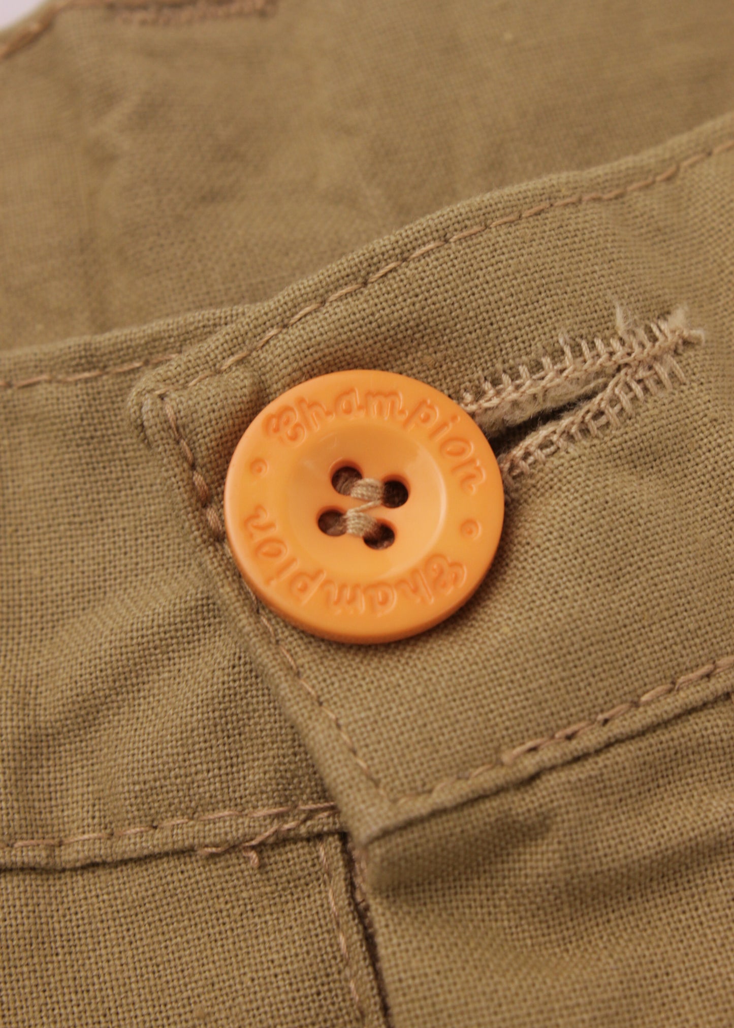 Vintage Champion shorts in olive