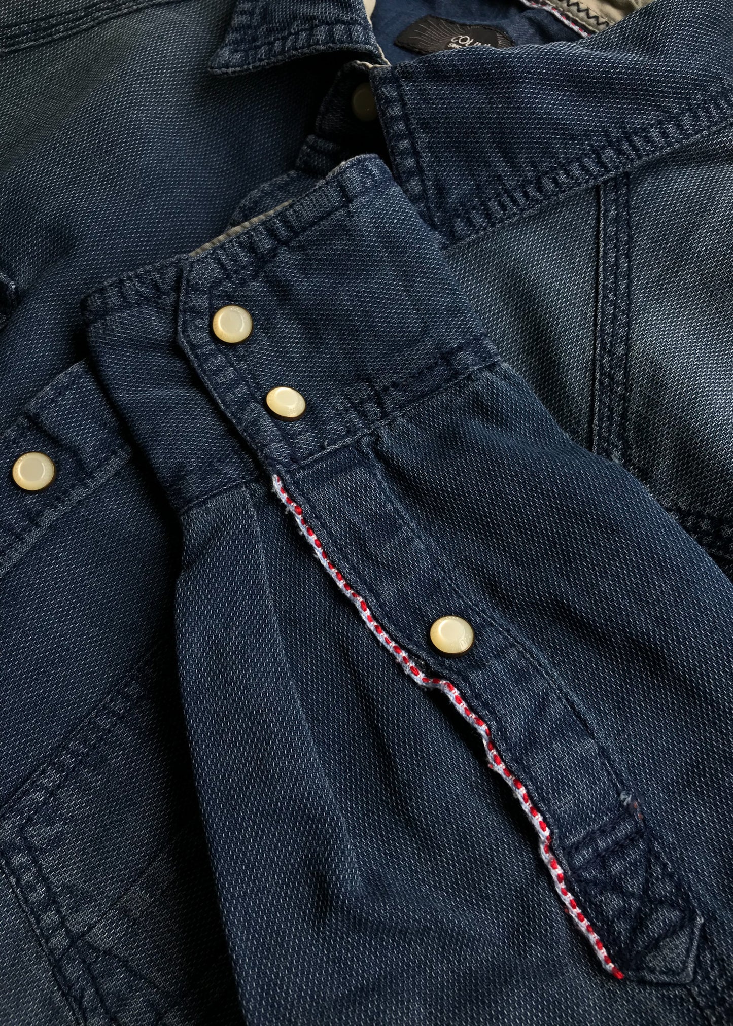 Vintage denim long sleeve shirt