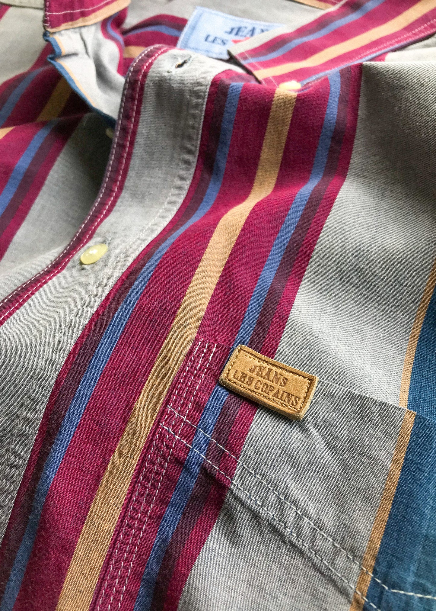 Vintage Les Copain's striped shirt