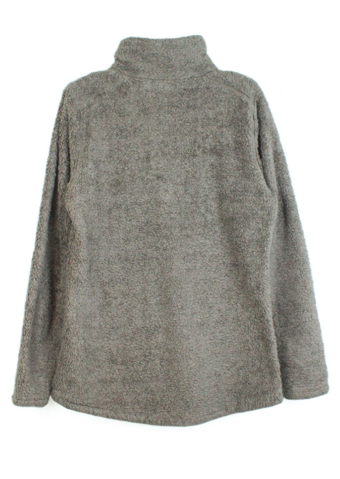 L.L. Bean Fleece in Hazel wood color with kangaroo pocket