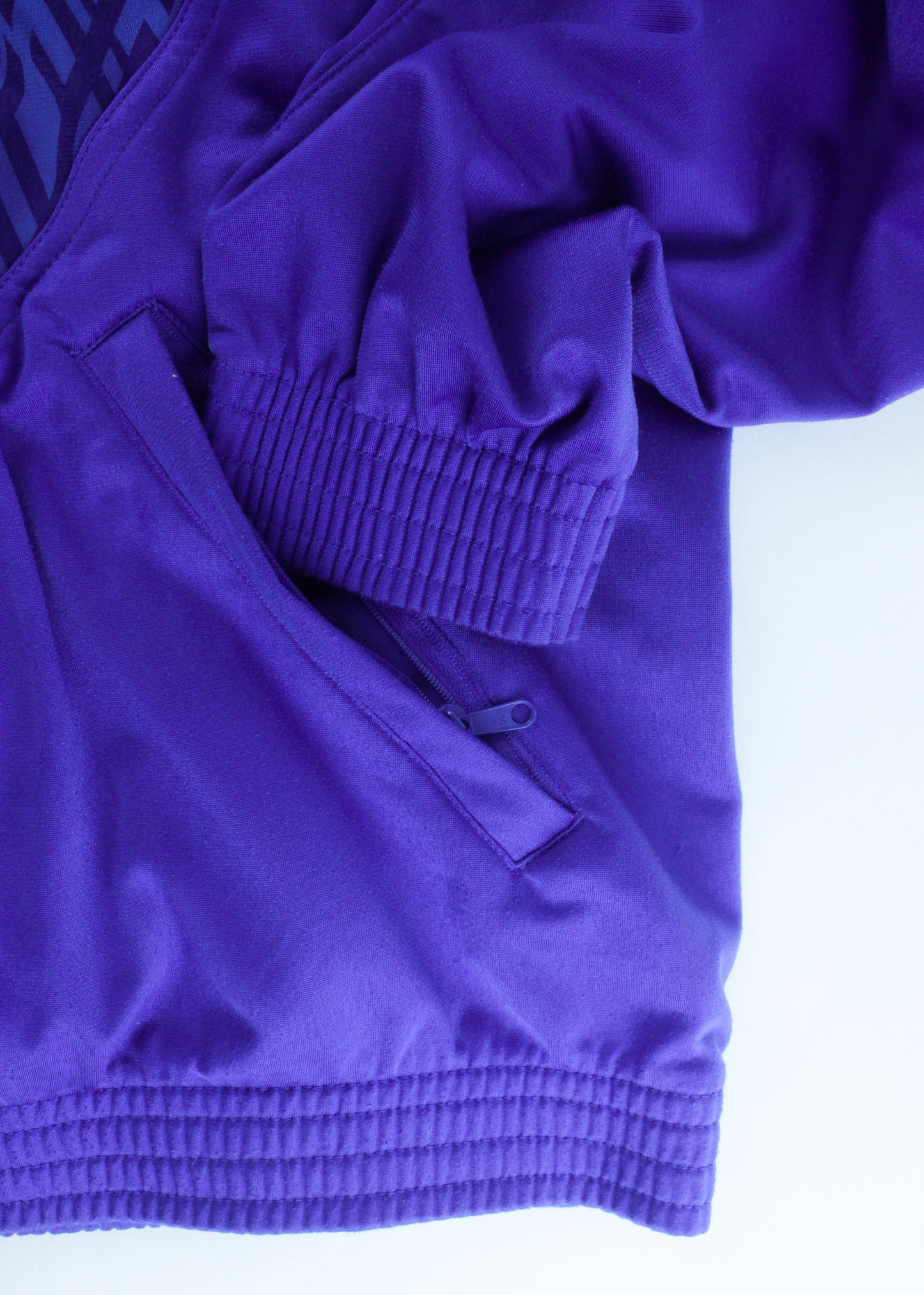 Vintage Lotto track jacket in purple