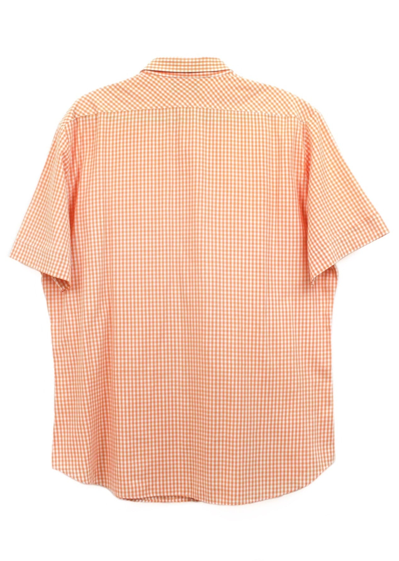 Wrangler checked shirt in orange
