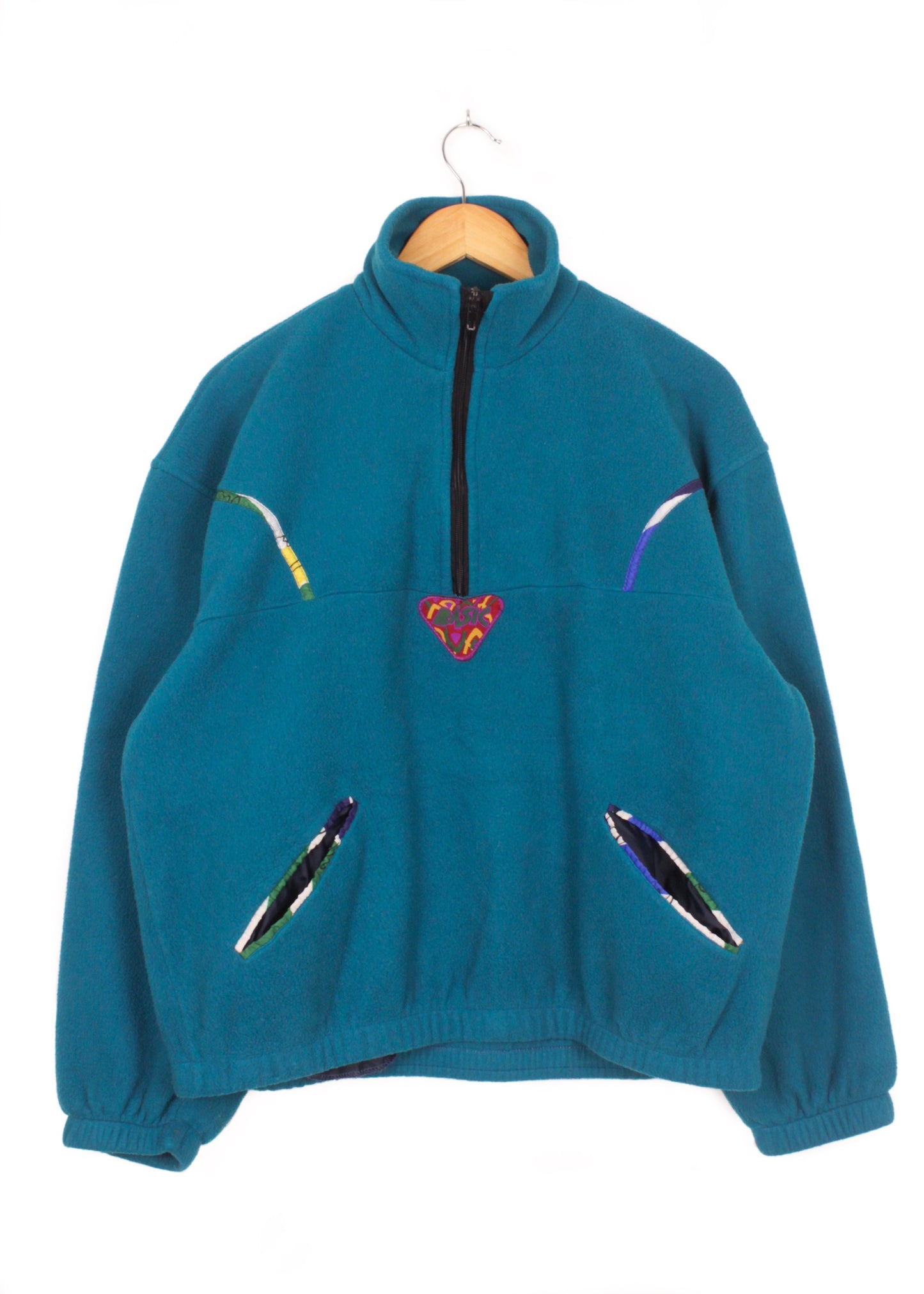 Vintage fleece in aquamarine
