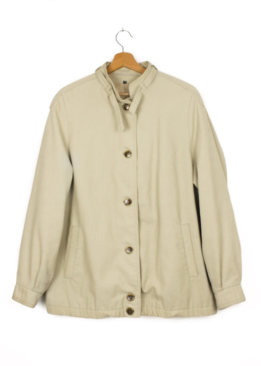 Corduroy jacket in beige