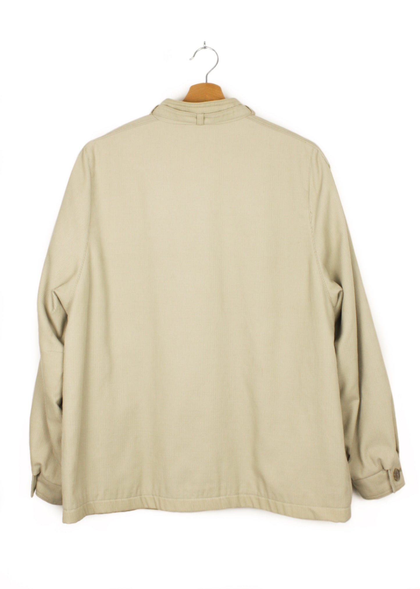 Corduroy jacket in beige