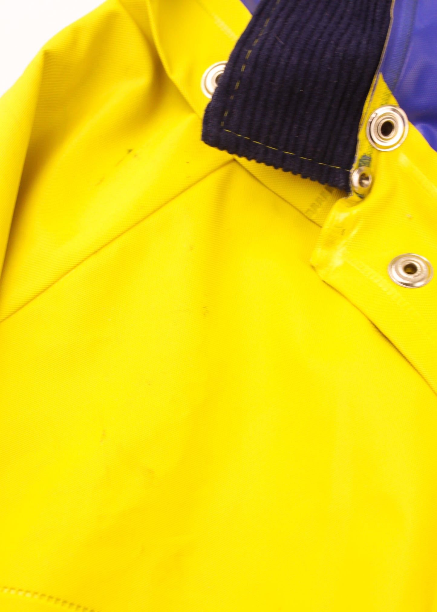 Yellow rain coat
