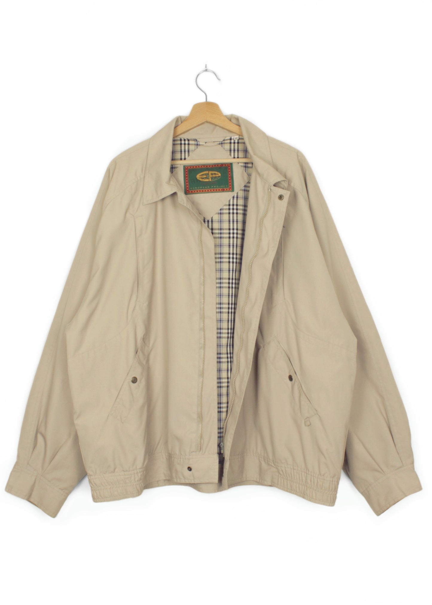 Harrington jacket in beige