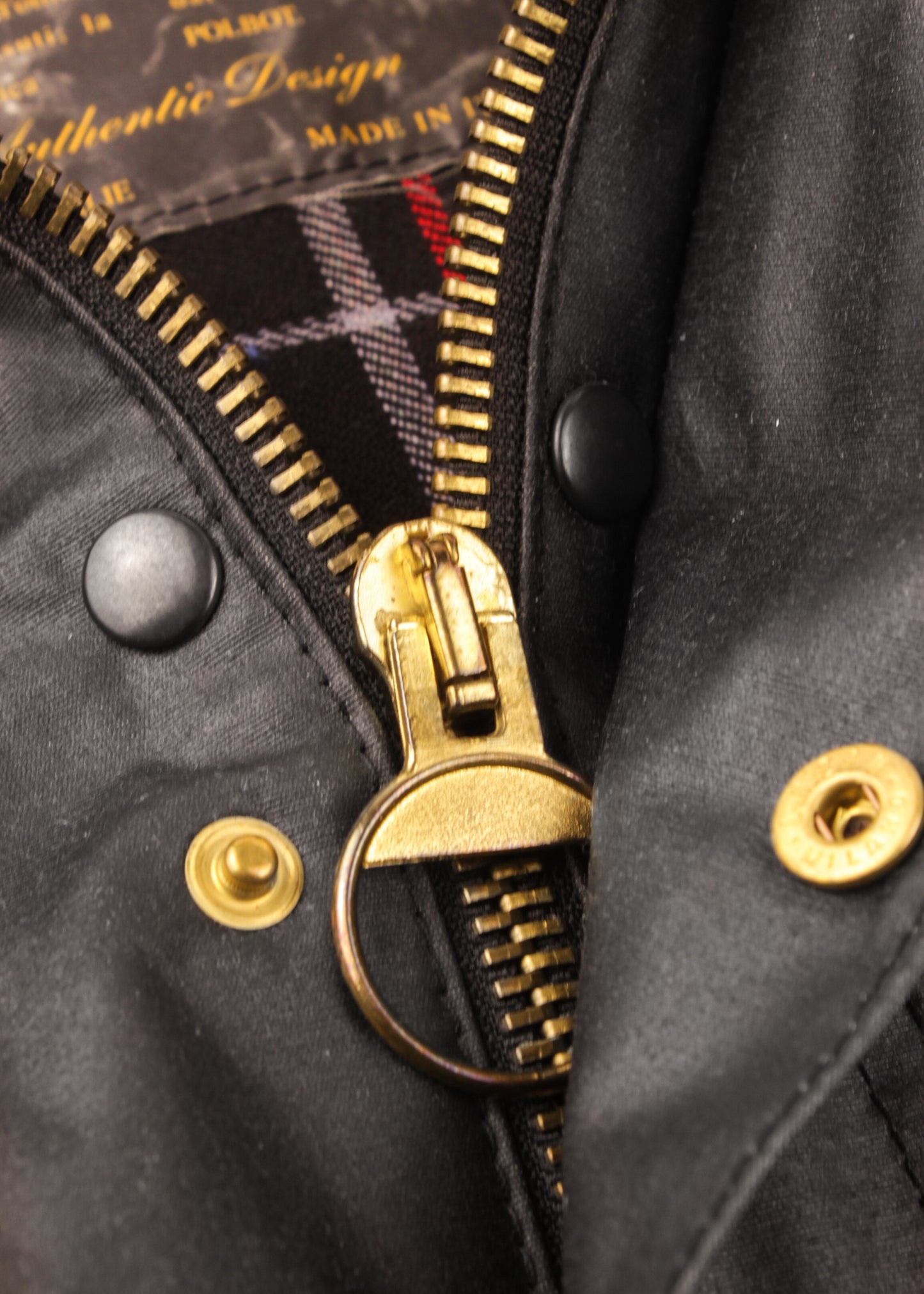 Polbot field jacket in black