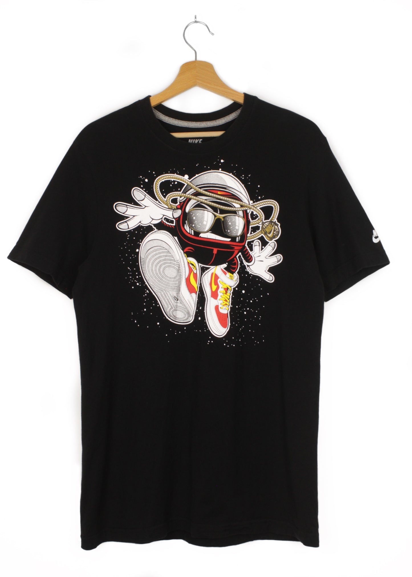 Nike printed tee in black