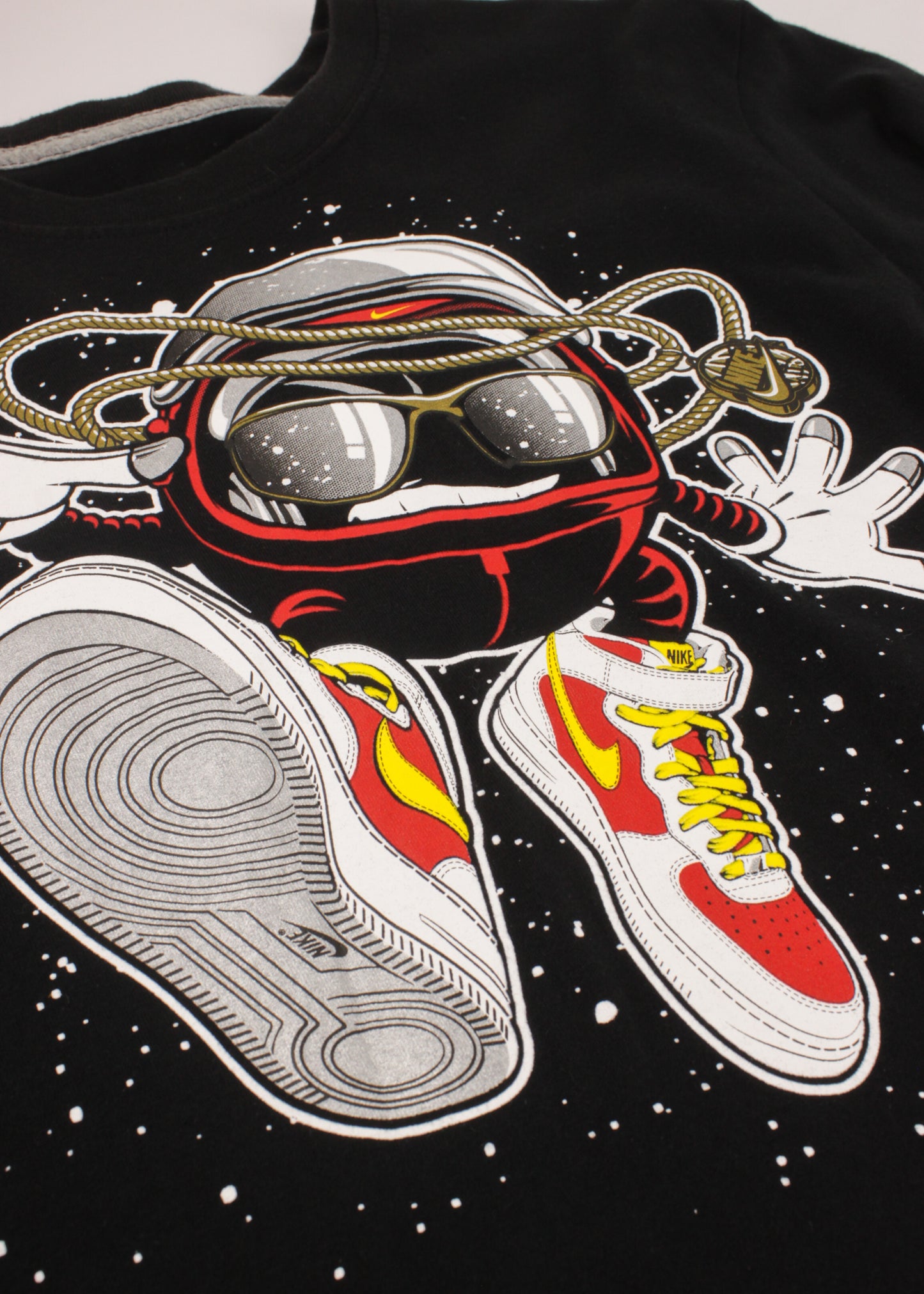 Nike printed tee in black