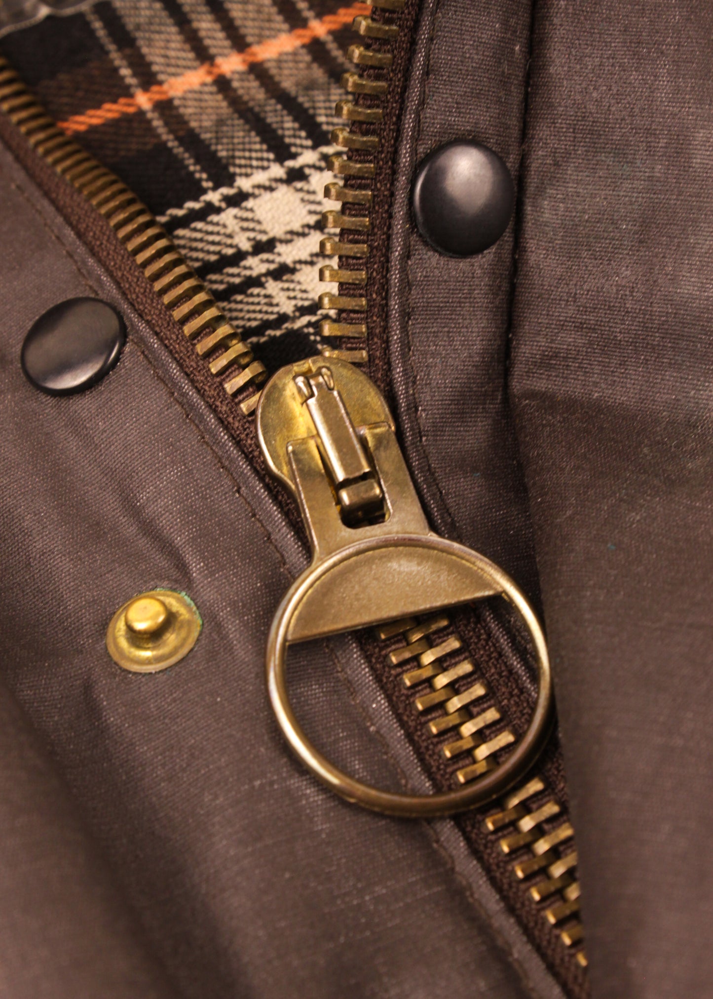 Polbot field jacket in brown