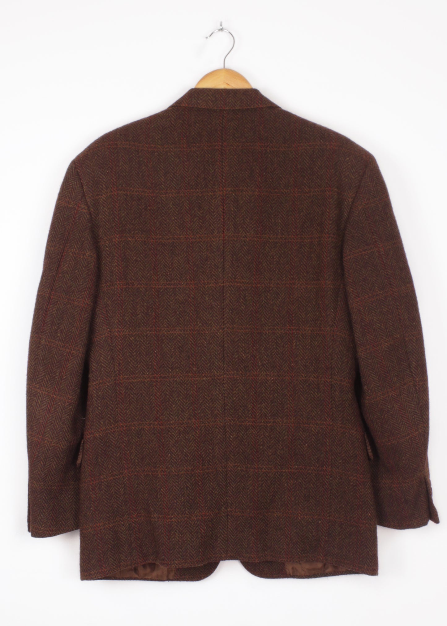 Woolen jacket in brown