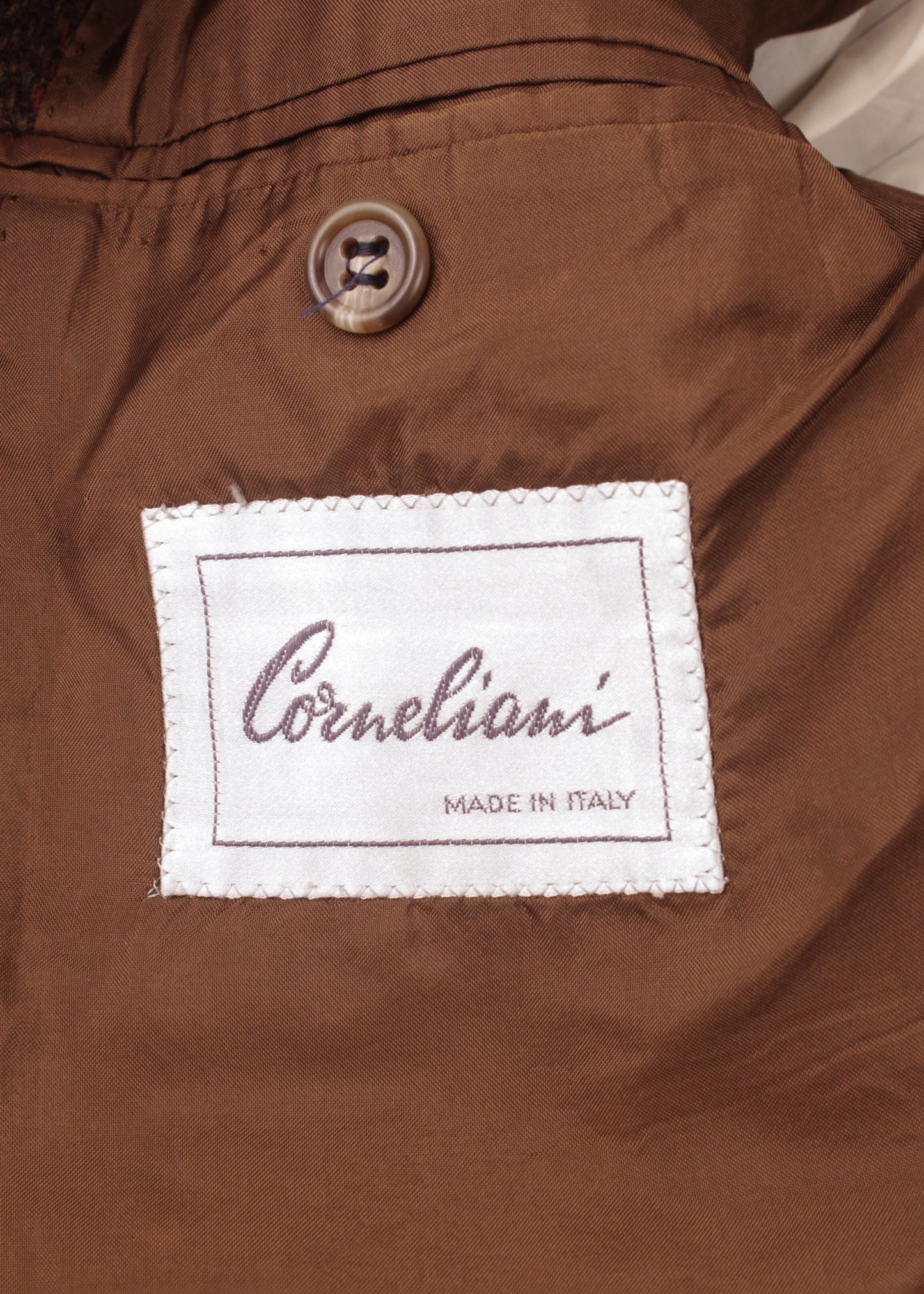 Woolen jacket in brown