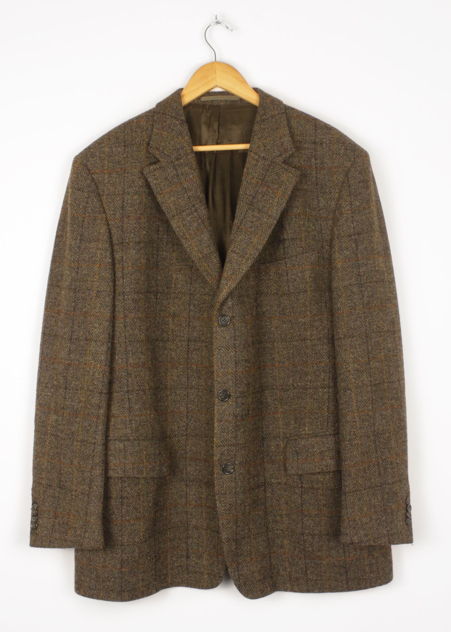 Woolen jacket in sage green
