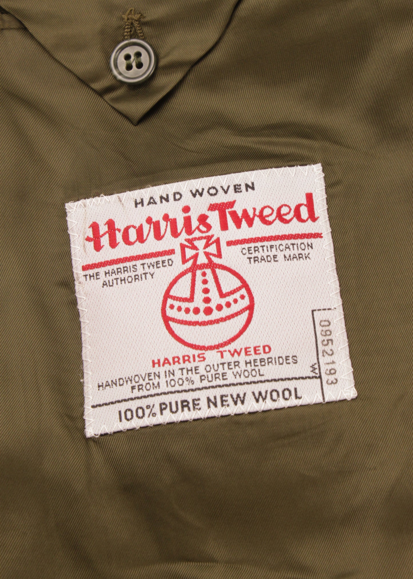 Woolen jacket in sage green