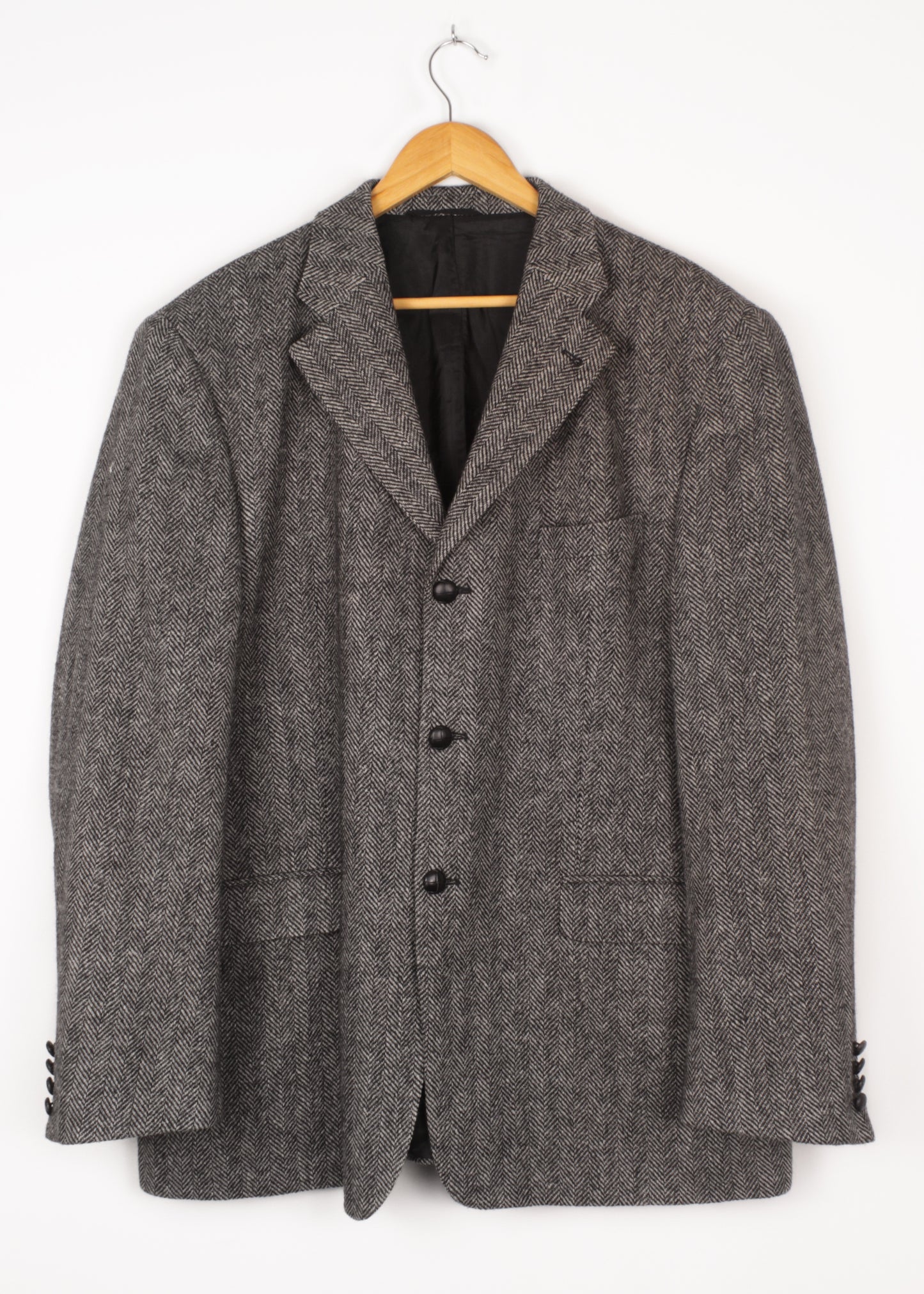 Woolen jacket in grey